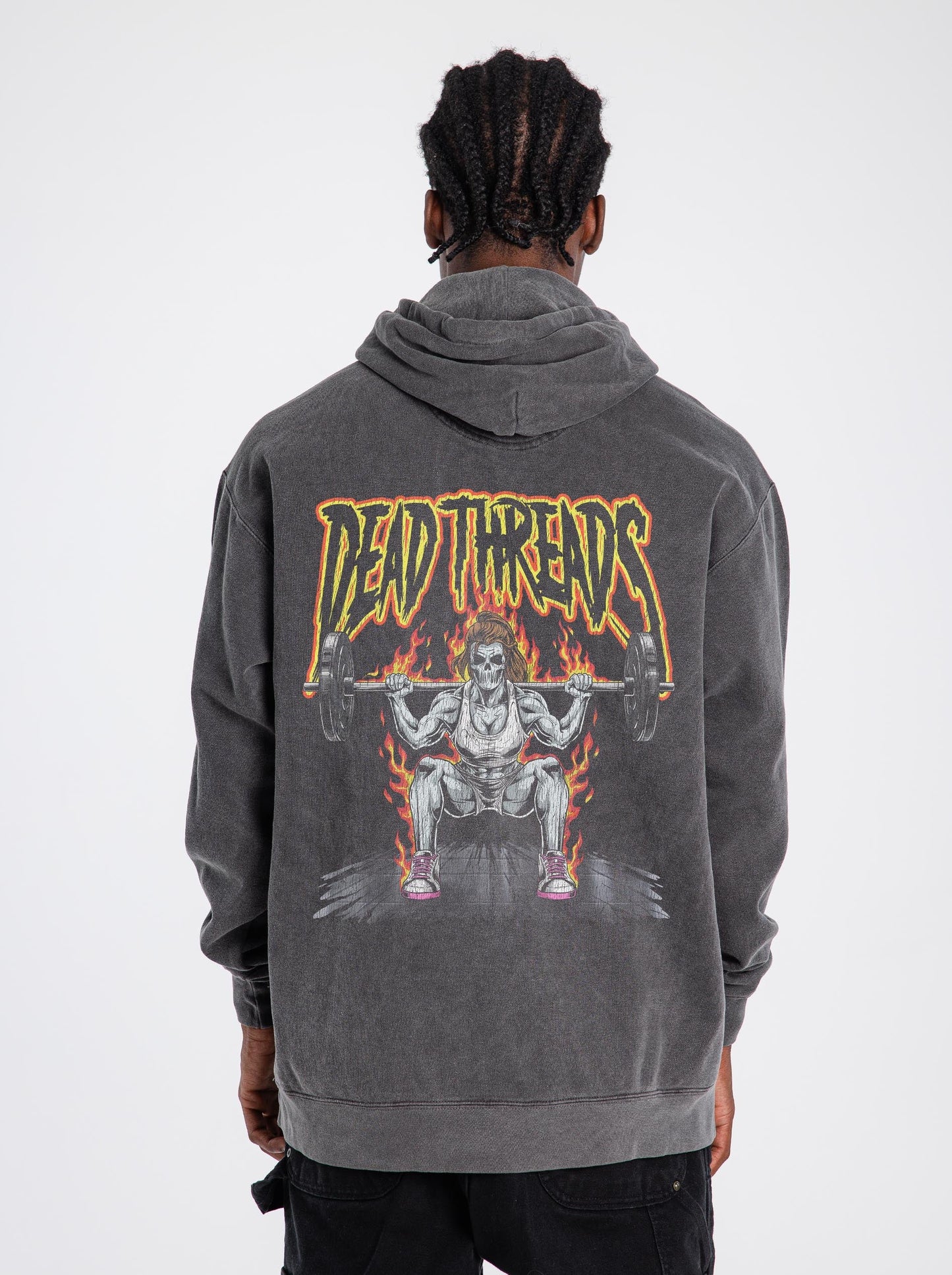 "BACK BREAKER, XX" - HOODIE – Hoodie – Dead Threads Apparel