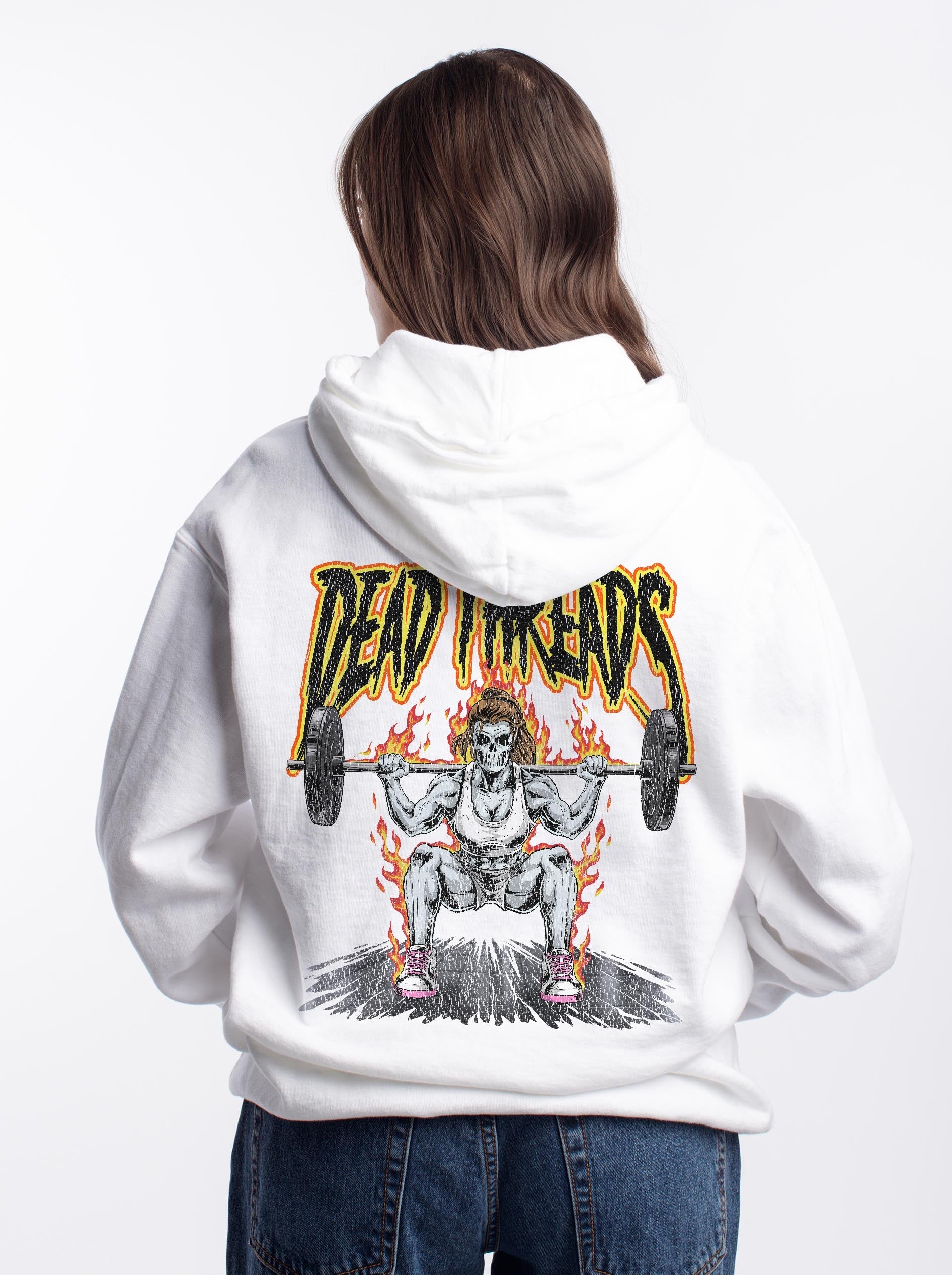 "BACK BREAKER, XX" - HOODIE – Hoodie – Dead Threads Apparel