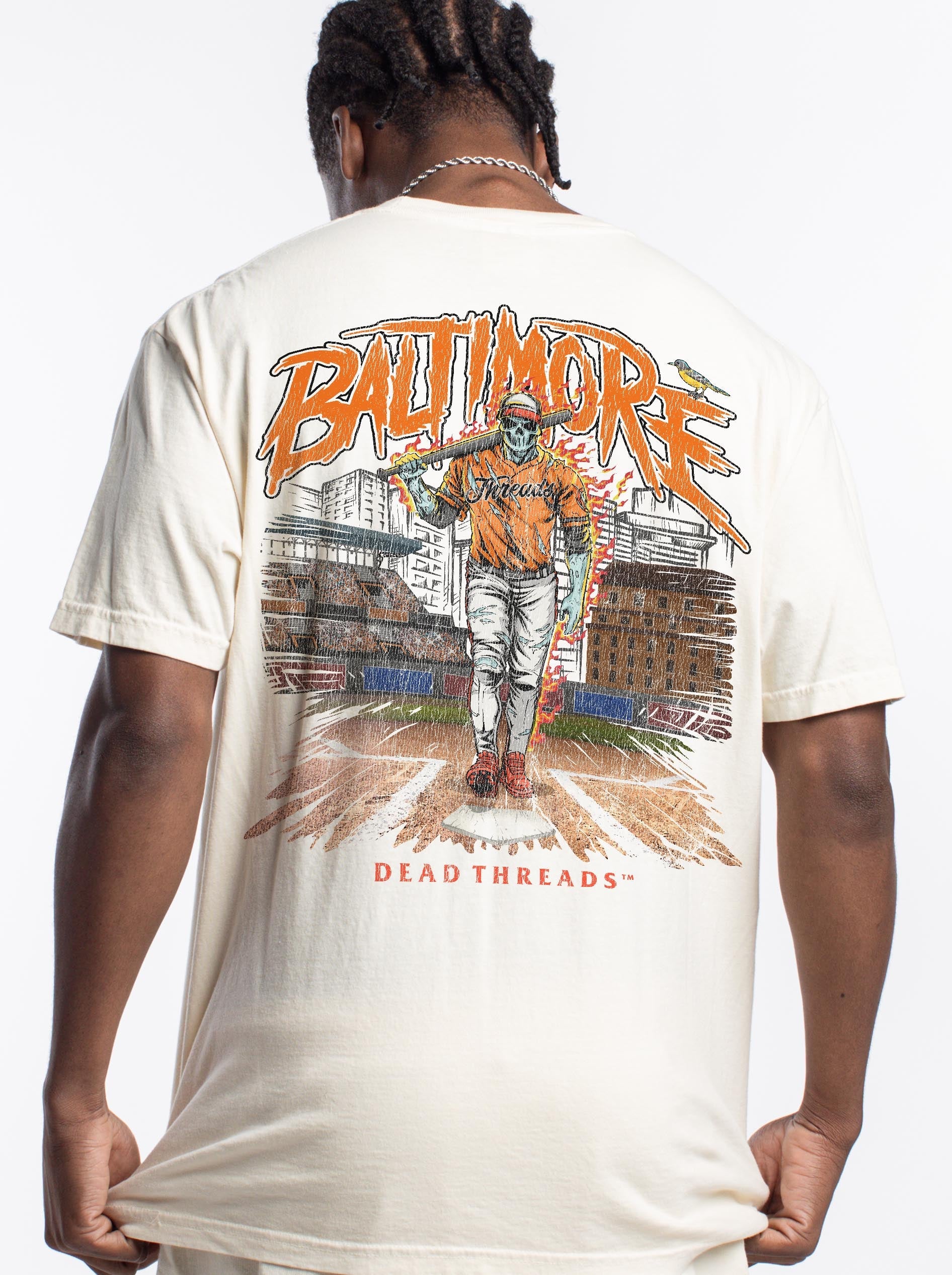 BALTIMORE BASEBALL - “DT ESSENTIAL" PREMIUM T - SHIRT – T-Shirt – Dead Threads Apparel