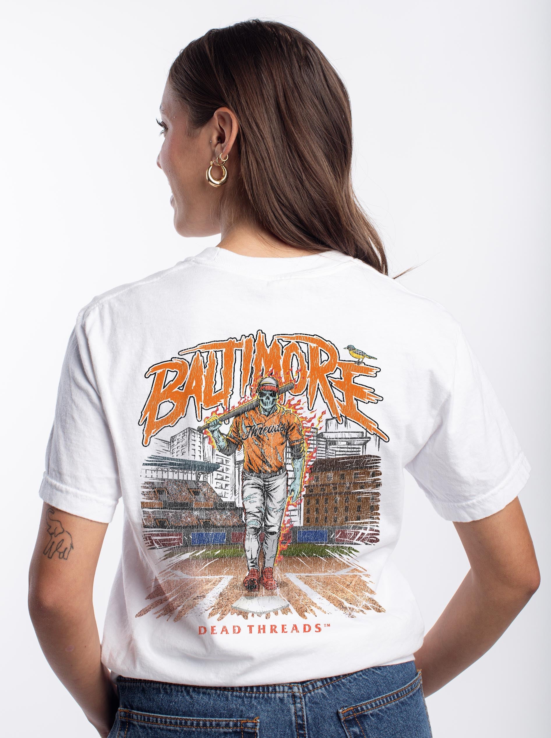 BALTIMORE BASEBALL - “DT ESSENTIAL" PREMIUM T - SHIRT – T-Shirt – Dead Threads Apparel