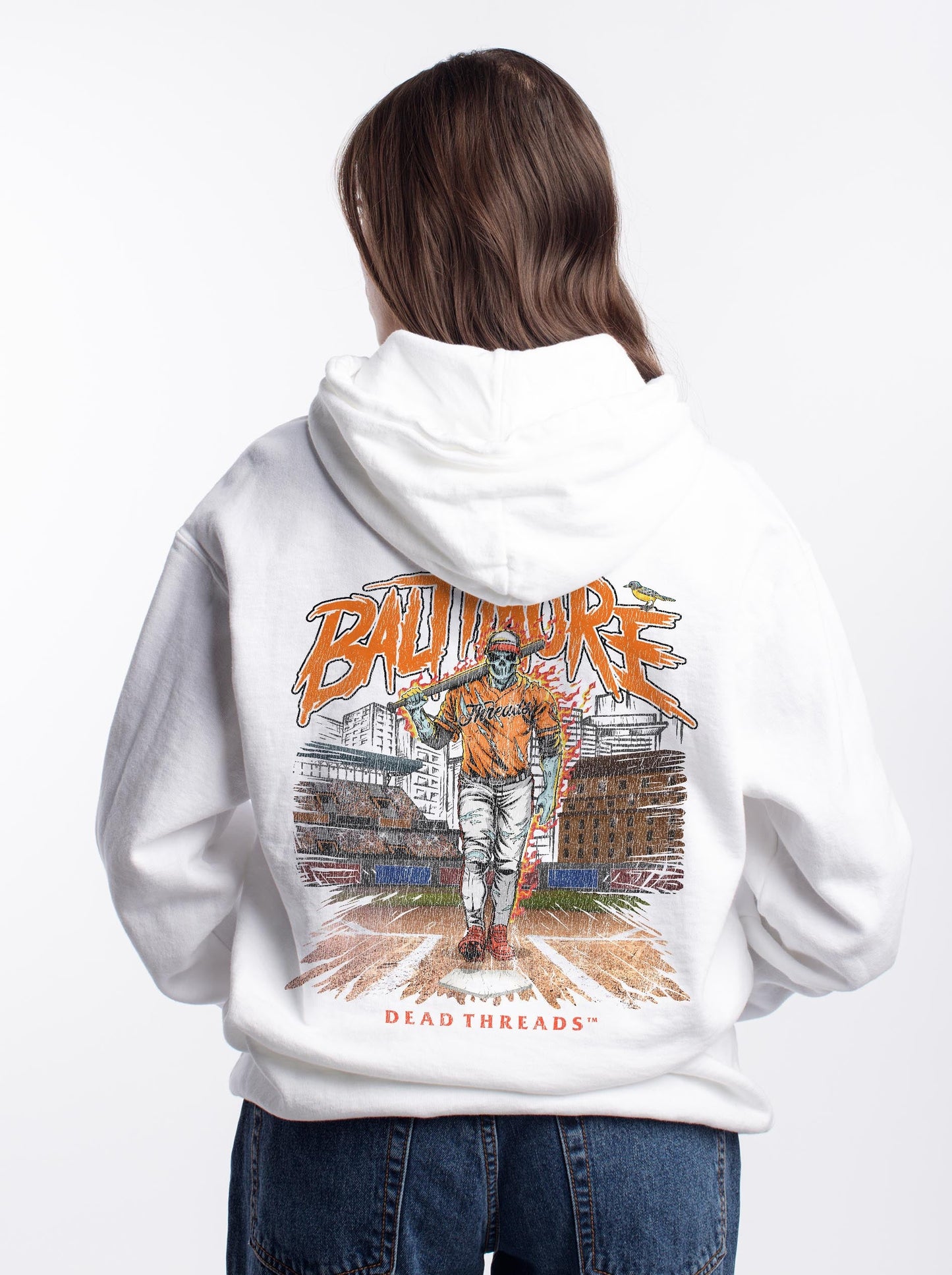 BALTIMORE BASEBALL - HOODIE – Hoodie – Dead Threads Apparel