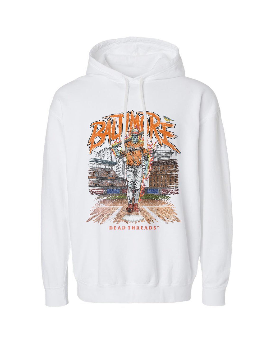 BALTIMORE BASEBALL - LIGHTWEIGHT HOODIE – Lightweight – Dead Threads Apparel