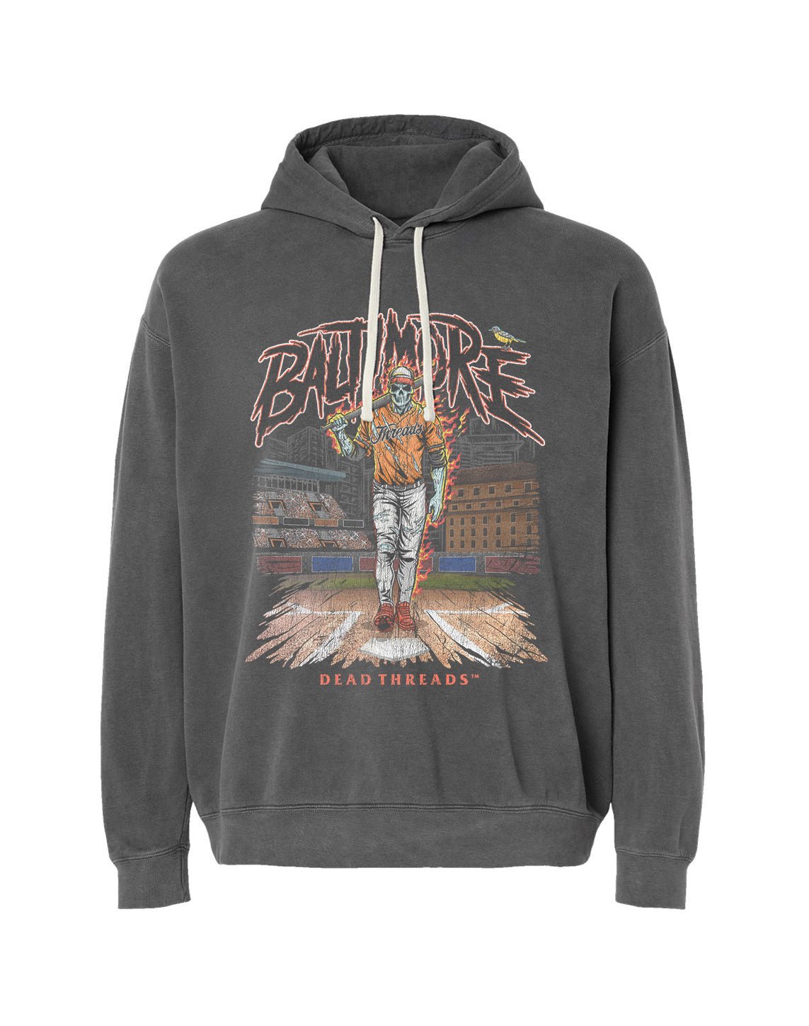 BALTIMORE BASEBALL - LIGHTWEIGHT HOODIE – Lightweight – Dead Threads Apparel