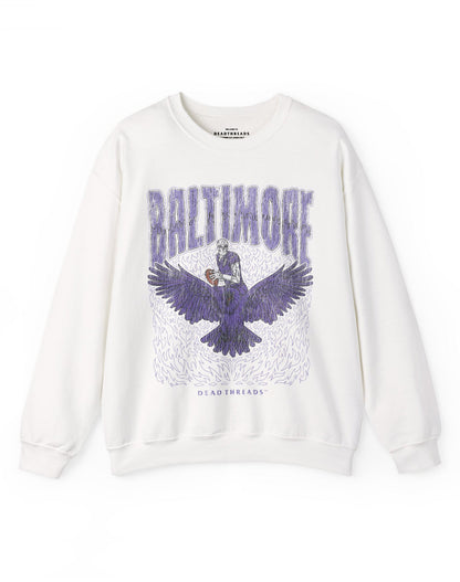 BALTIMORE FOOTBALL v1 CREWNECK SWEATSHIRT – Sweatshirt – Dead Threads Apparel
