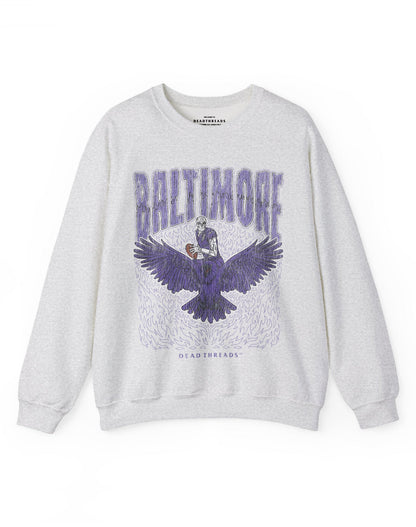 BALTIMORE FOOTBALL v1 CREWNECK SWEATSHIRT – Sweatshirt – Dead Threads Apparel