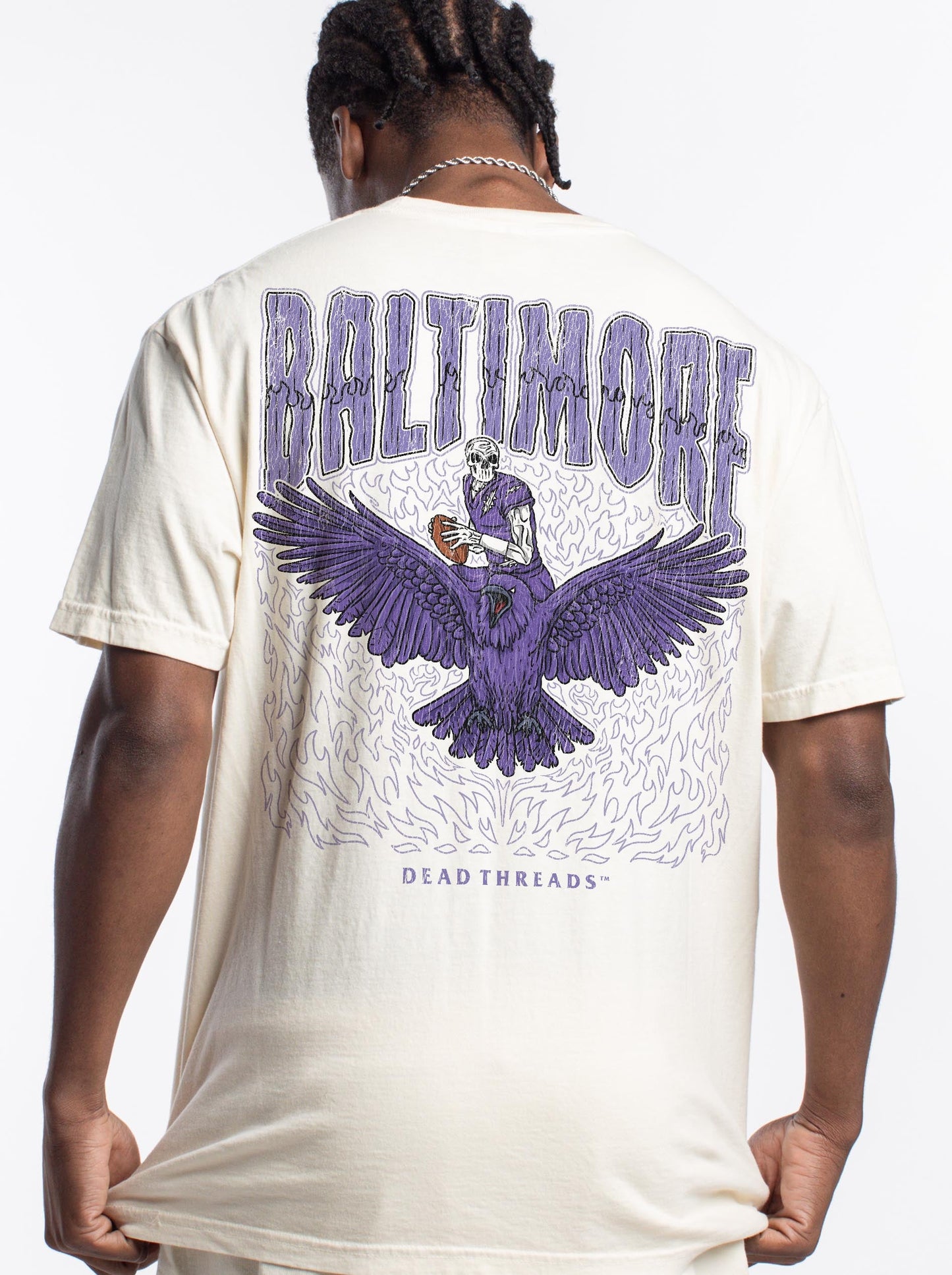 BALTIMORE FOOTBALL v1 - “DT ESSENTIAL" PREMIUM T - SHIRT – T-Shirt – Dead Threads Apparel