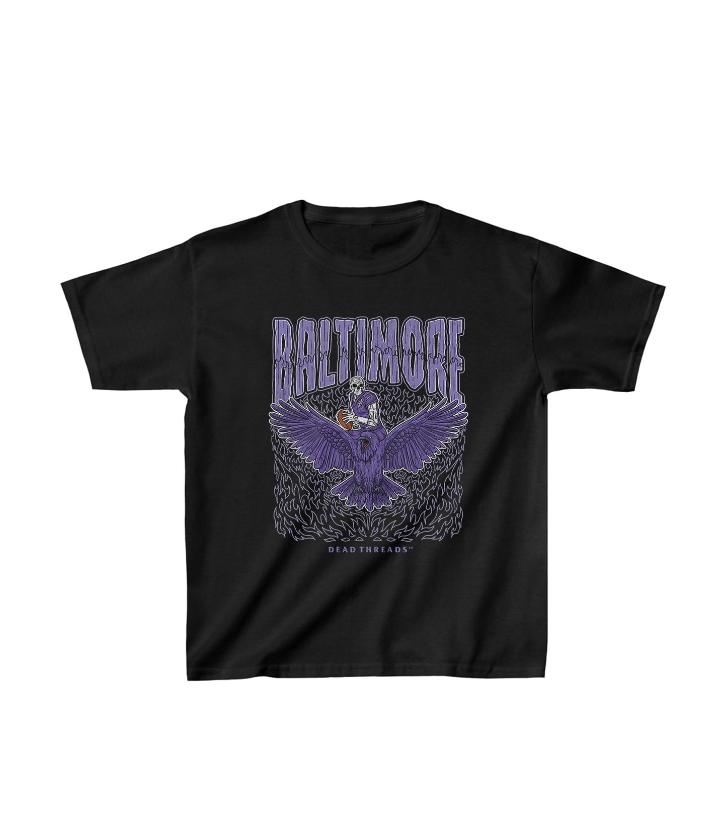 BALTIMORE FOOTBALL v1 - KIDS – Kids clothes – Dead Threads Apparel