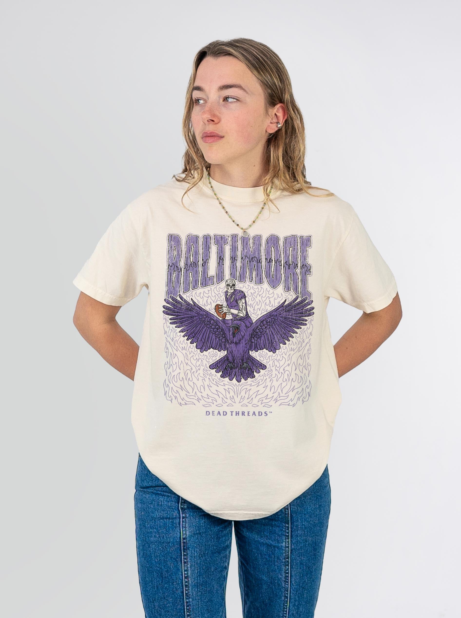 BALTIMORE FOOTBALL v1 – T-Shirt – Dead Threads Apparel