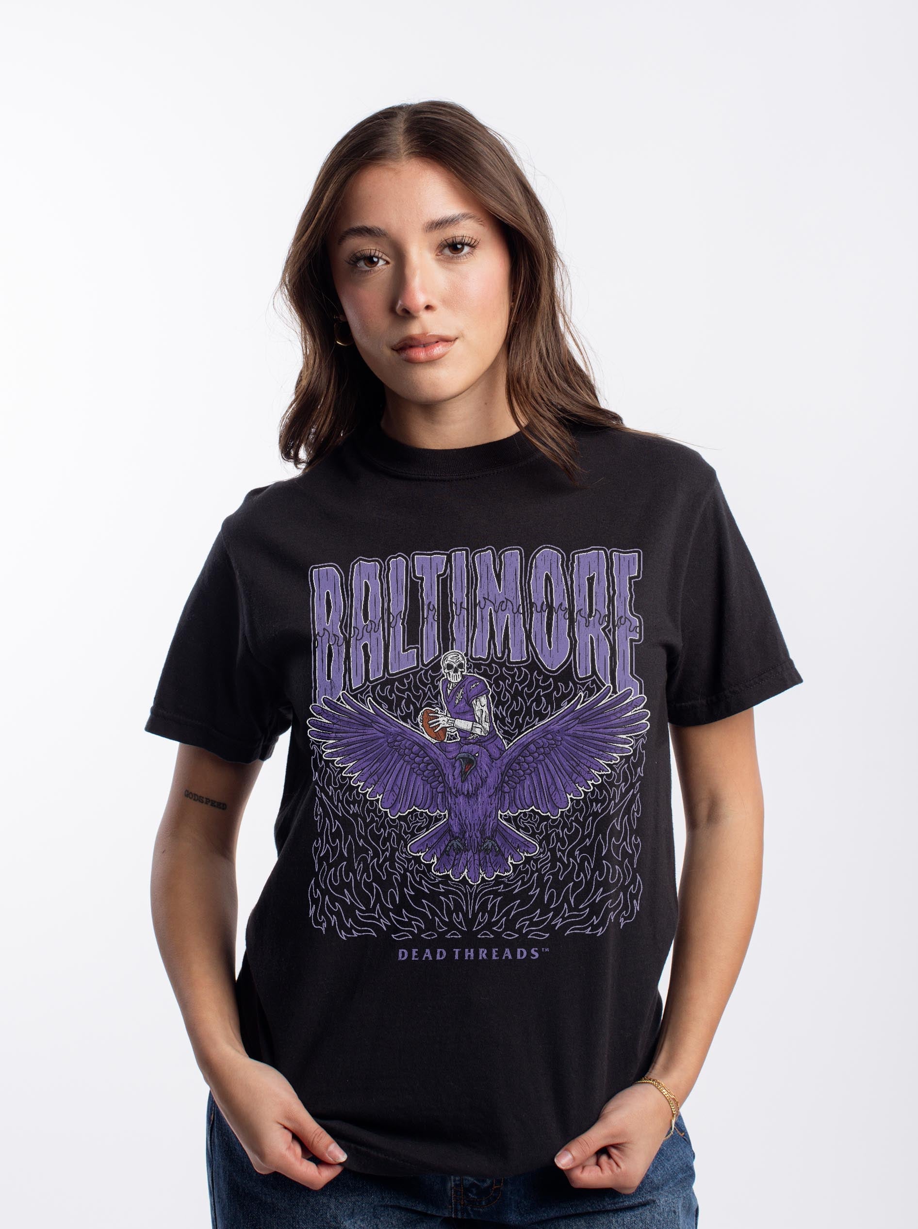 BALTIMORE FOOTBALL v1 – T-Shirt – Dead Threads Apparel