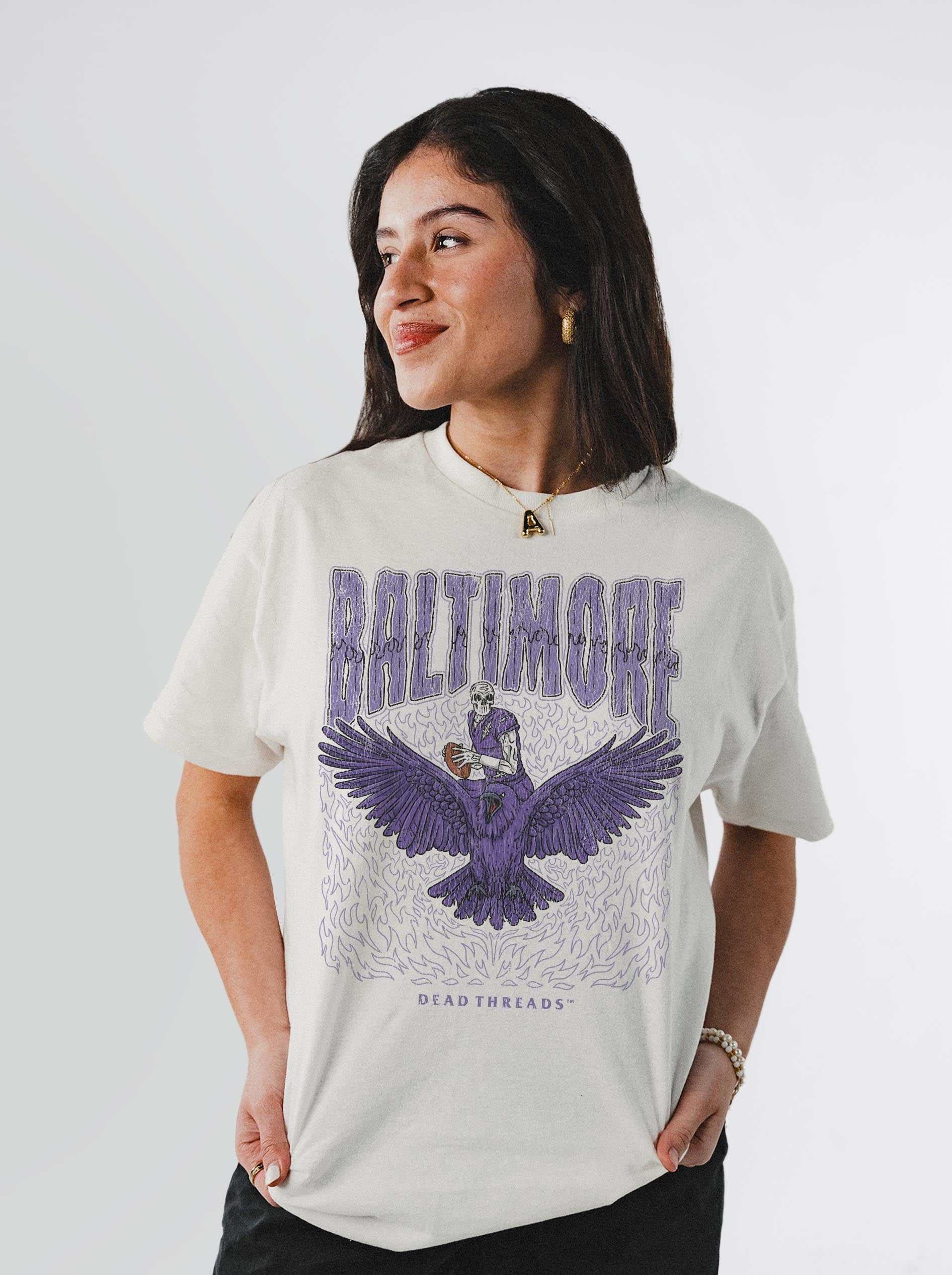 BALTIMORE FOOTBALL v1 – T-Shirt – Dead Threads Apparel