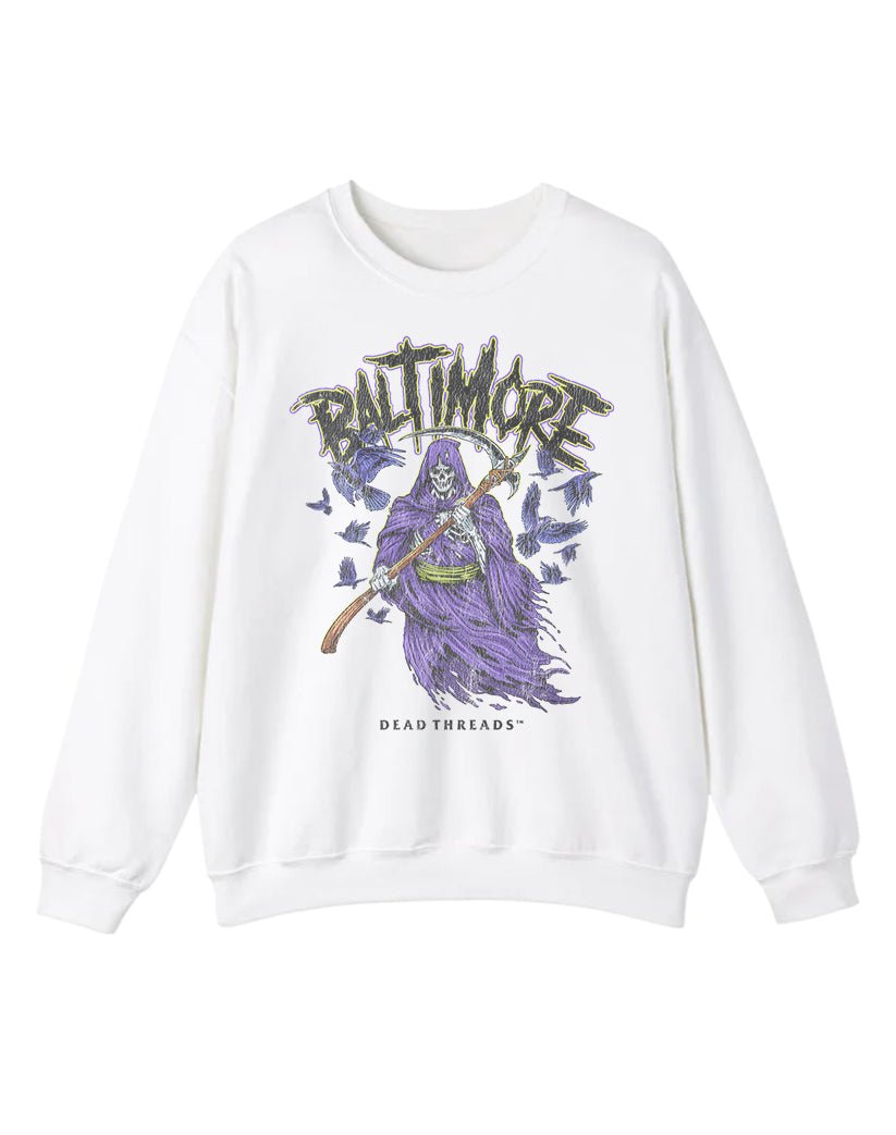 BALTIMORE FOOTBALL v2 CREWNECK SWEATSHIRT – Sweatshirt – Dead Threads Apparel