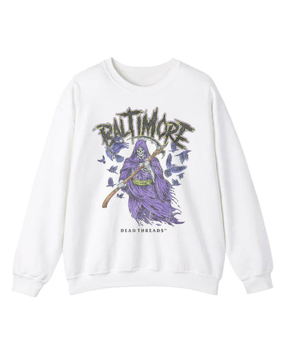 BALTIMORE FOOTBALL v2 CREWNECK SWEATSHIRT – Sweatshirt – Dead Threads Apparel