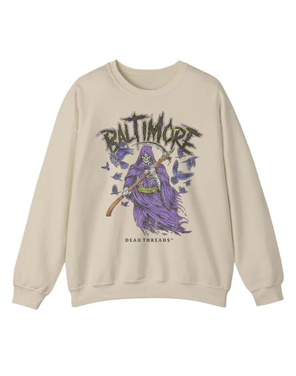 BALTIMORE FOOTBALL v2 CREWNECK SWEATSHIRT – Sweatshirt – Dead Threads Apparel