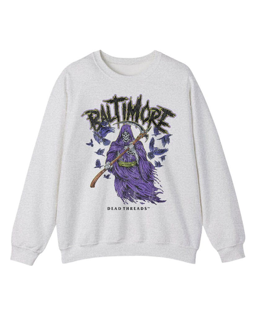BALTIMORE FOOTBALL v2 CREWNECK SWEATSHIRT – Sweatshirt – Dead Threads Apparel
