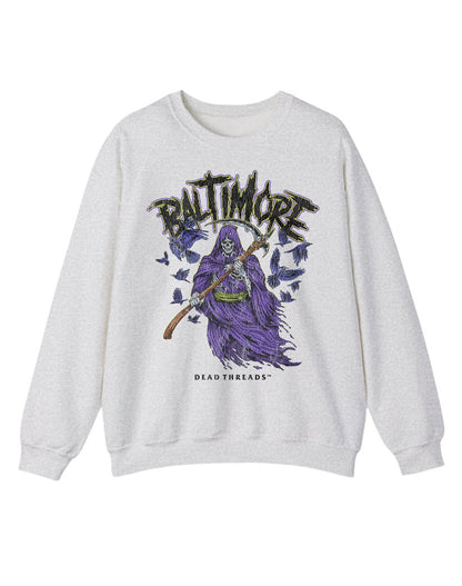 BALTIMORE FOOTBALL v2 CREWNECK SWEATSHIRT – Sweatshirt – Dead Threads Apparel