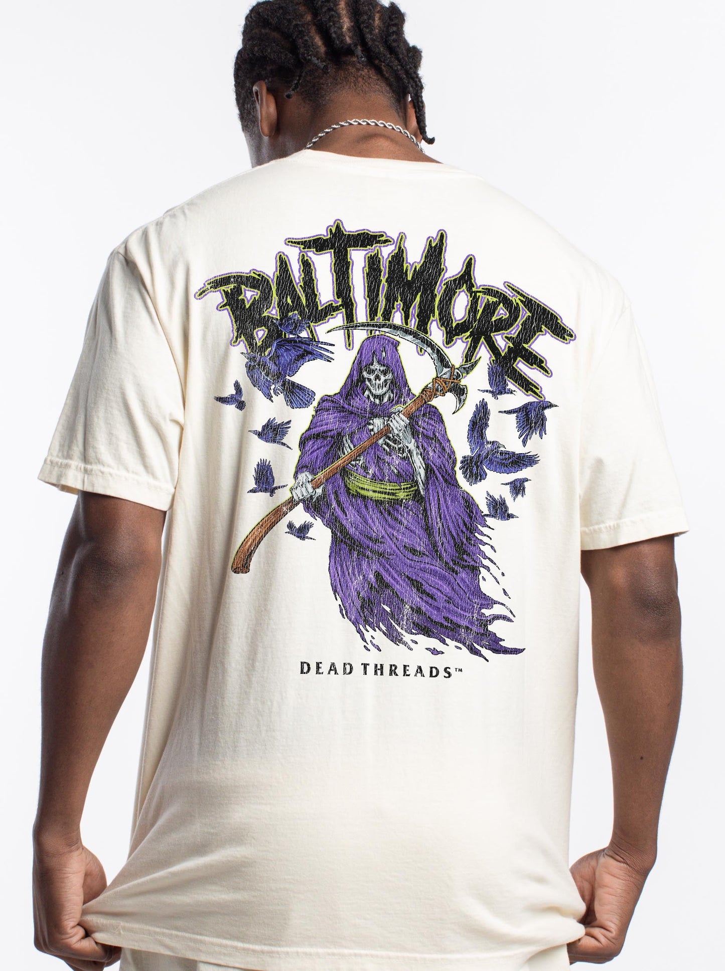 BALTIMORE FOOTBALL v2 - “DT ESSENTIAL" PREMIUM T - SHIRT – T-Shirt – Dead Threads Apparel