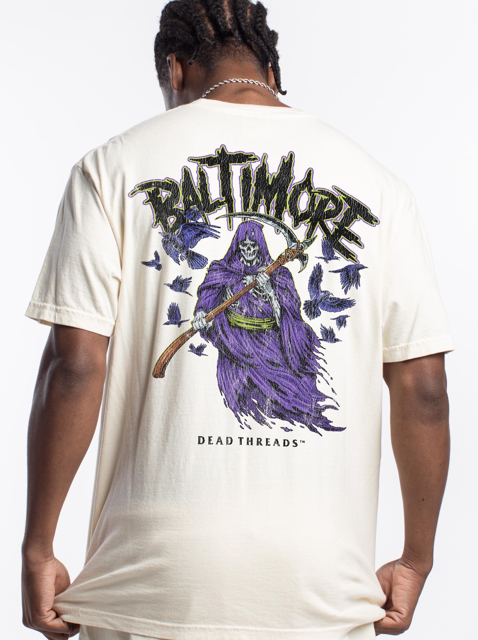 BALTIMORE FOOTBALL v2 - “DT ESSENTIAL" PREMIUM T - SHIRT – T-Shirt – Dead Threads Apparel