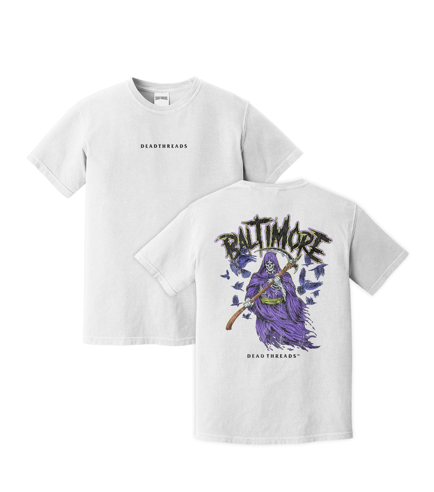 BALTIMORE FOOTBALL v2 - “DT ESSENTIAL" PREMIUM T - SHIRT – T-Shirt – Dead Threads Apparel