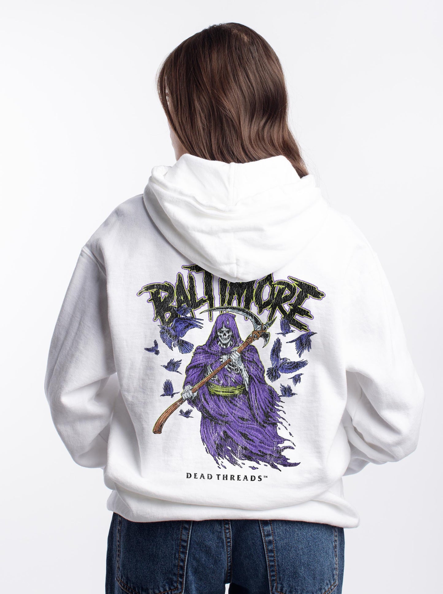 BALTIMORE FOOTBALL v2 - HOODIE – Hoodie – Dead Threads Apparel