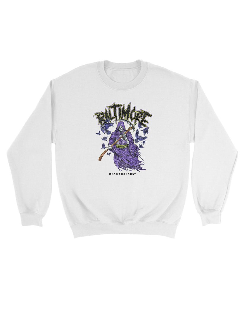 BALTIMORE FOOTBALL v2 KIDS CREWNECK SWEATSHIRT – Kids clothes – Dead Threads Apparel
