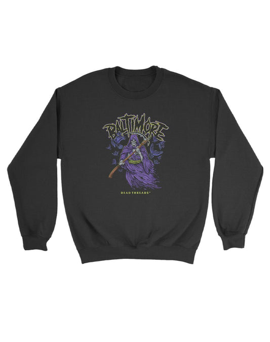 BALTIMORE FOOTBALL v2 KIDS CREWNECK SWEATSHIRT – Kids clothes – Dead Threads Apparel