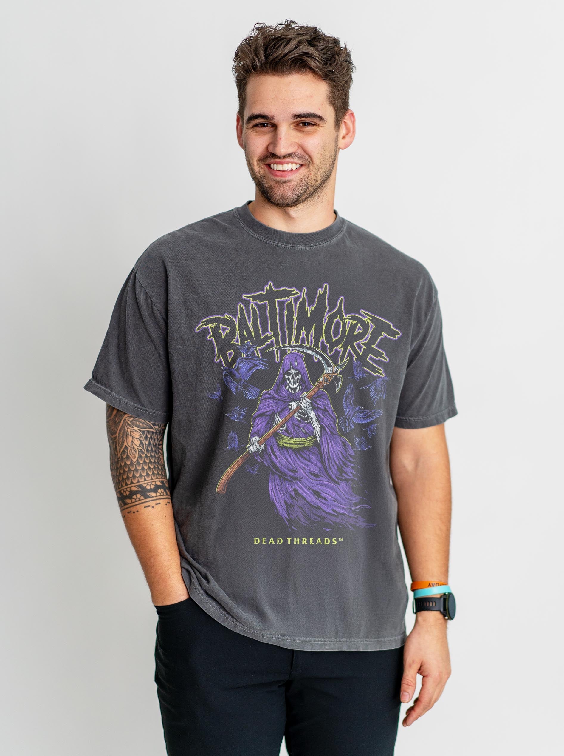 BALTIMORE FOOTBALL v2 – T-Shirt – Dead Threads Apparel