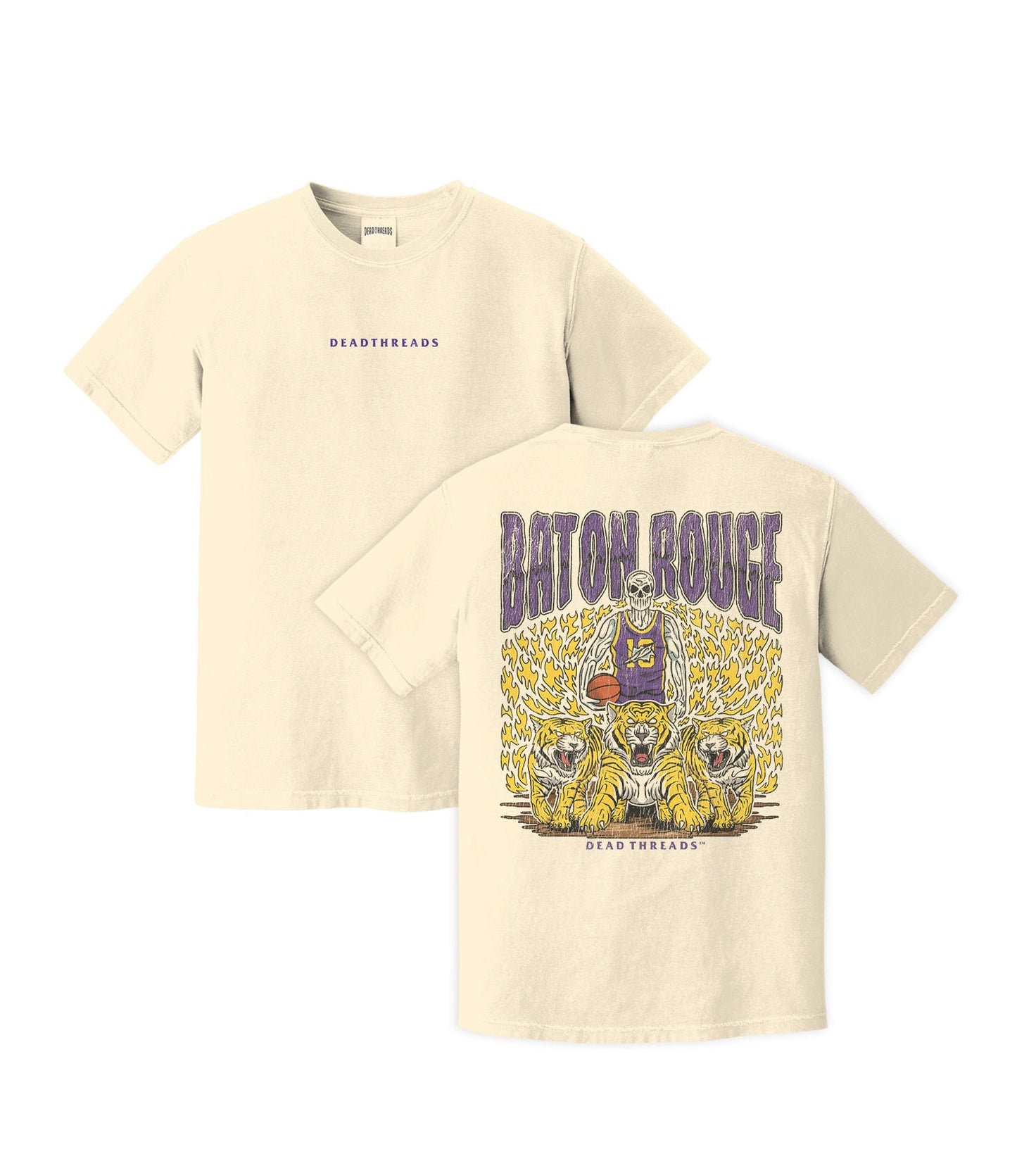 BATON ROUGE BASKETBALL - “DT ESSENTIAL" PREMIUM T - SHIRT – T-Shirt – Dead Threads Apparel