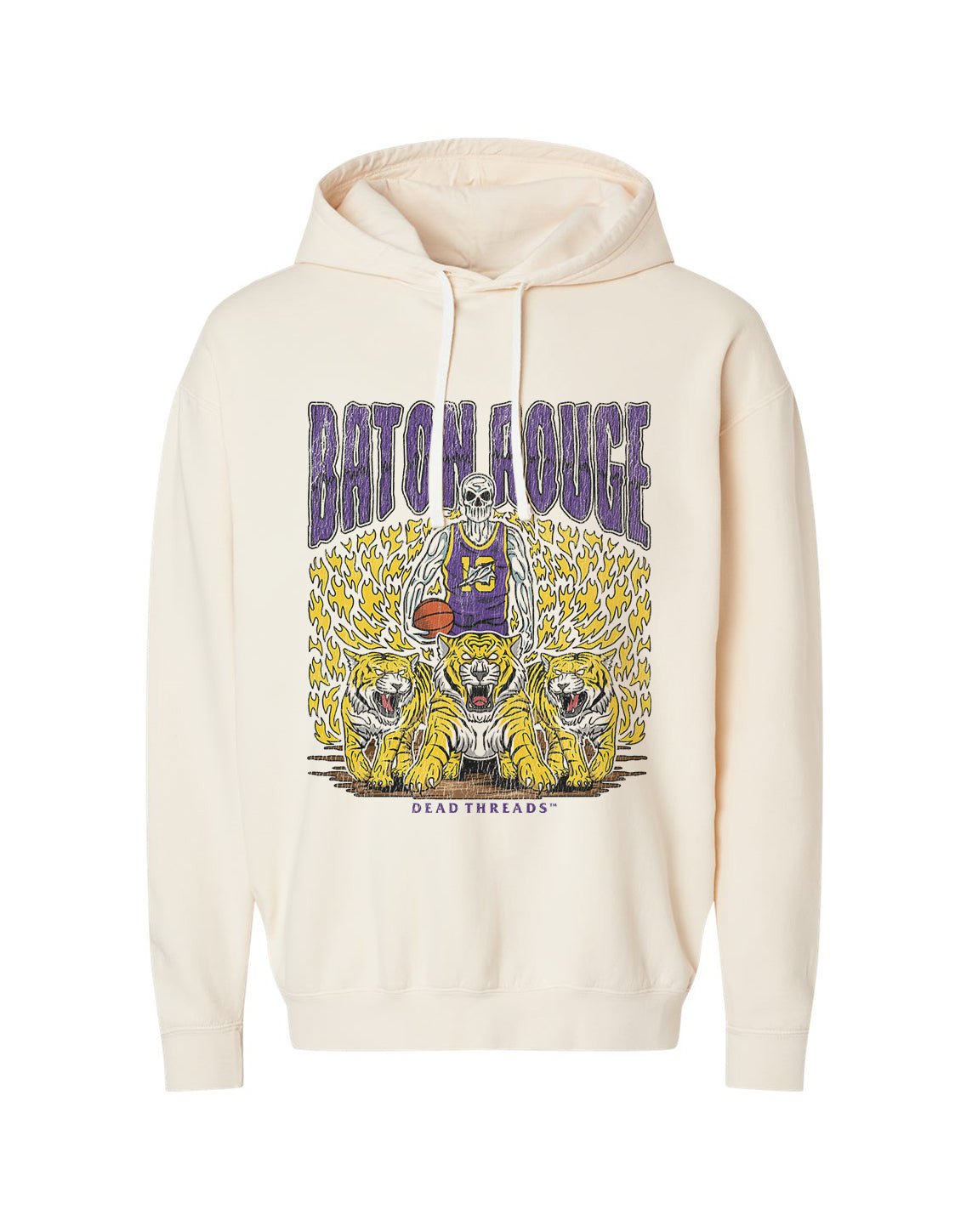 BATON ROUGE BASKETBALL - LIGHTWEIGHT HOODIE – Lightweight – Dead Threads Apparel