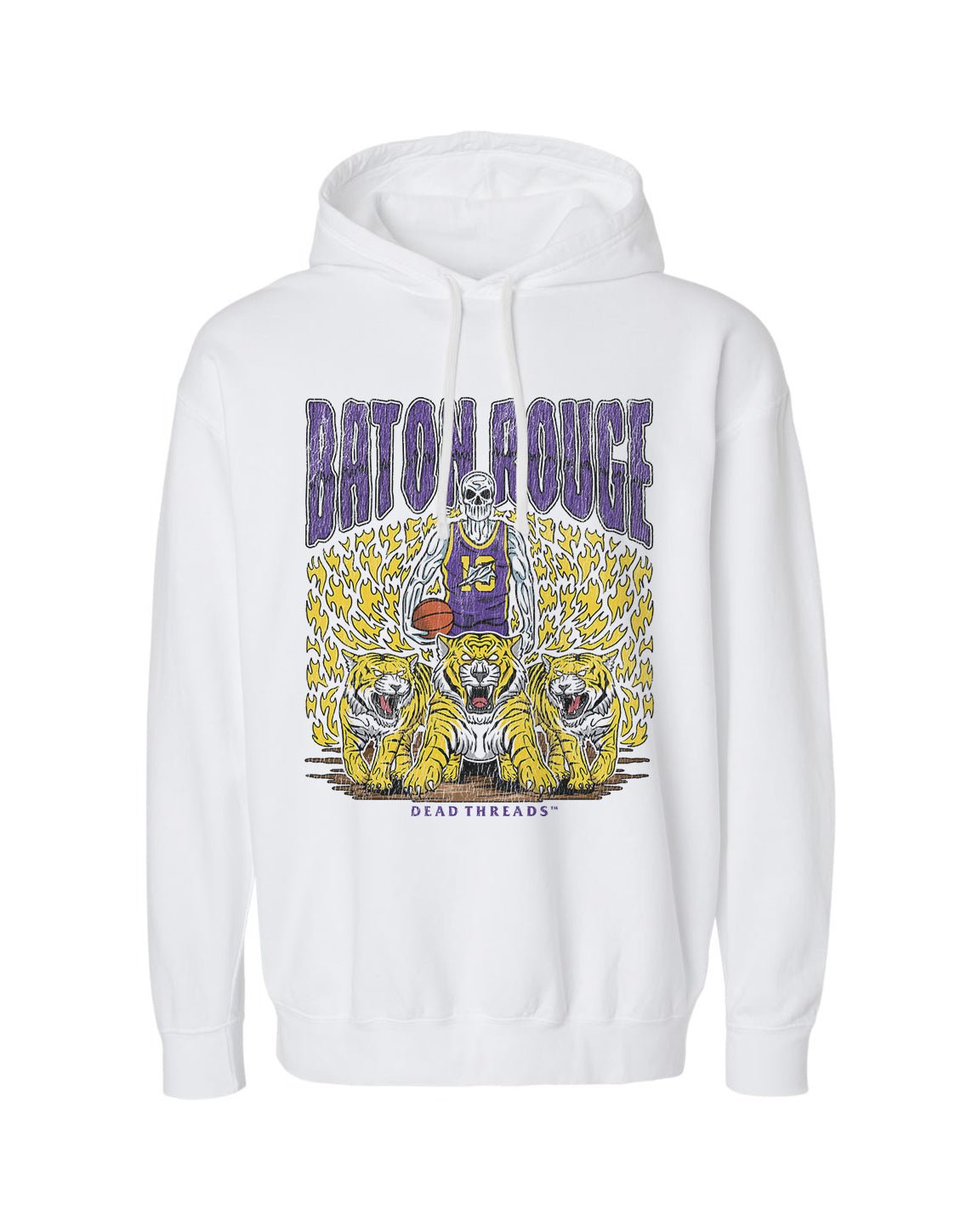 BATON ROUGE BASKETBALL - LIGHTWEIGHT HOODIE – Lightweight – Dead Threads Apparel