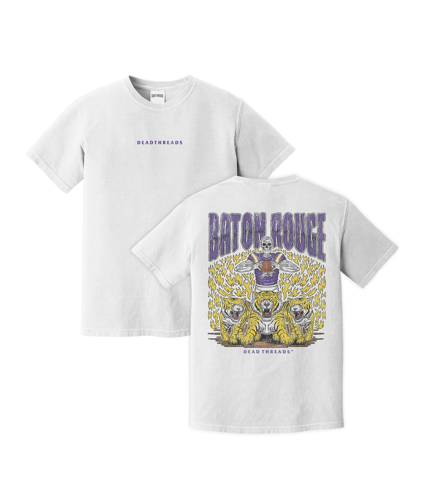 BATON ROUGE FOOTBALL - “DT ESSENTIAL" PREMIUM T - SHIRT – T-Shirt – Dead Threads Apparel