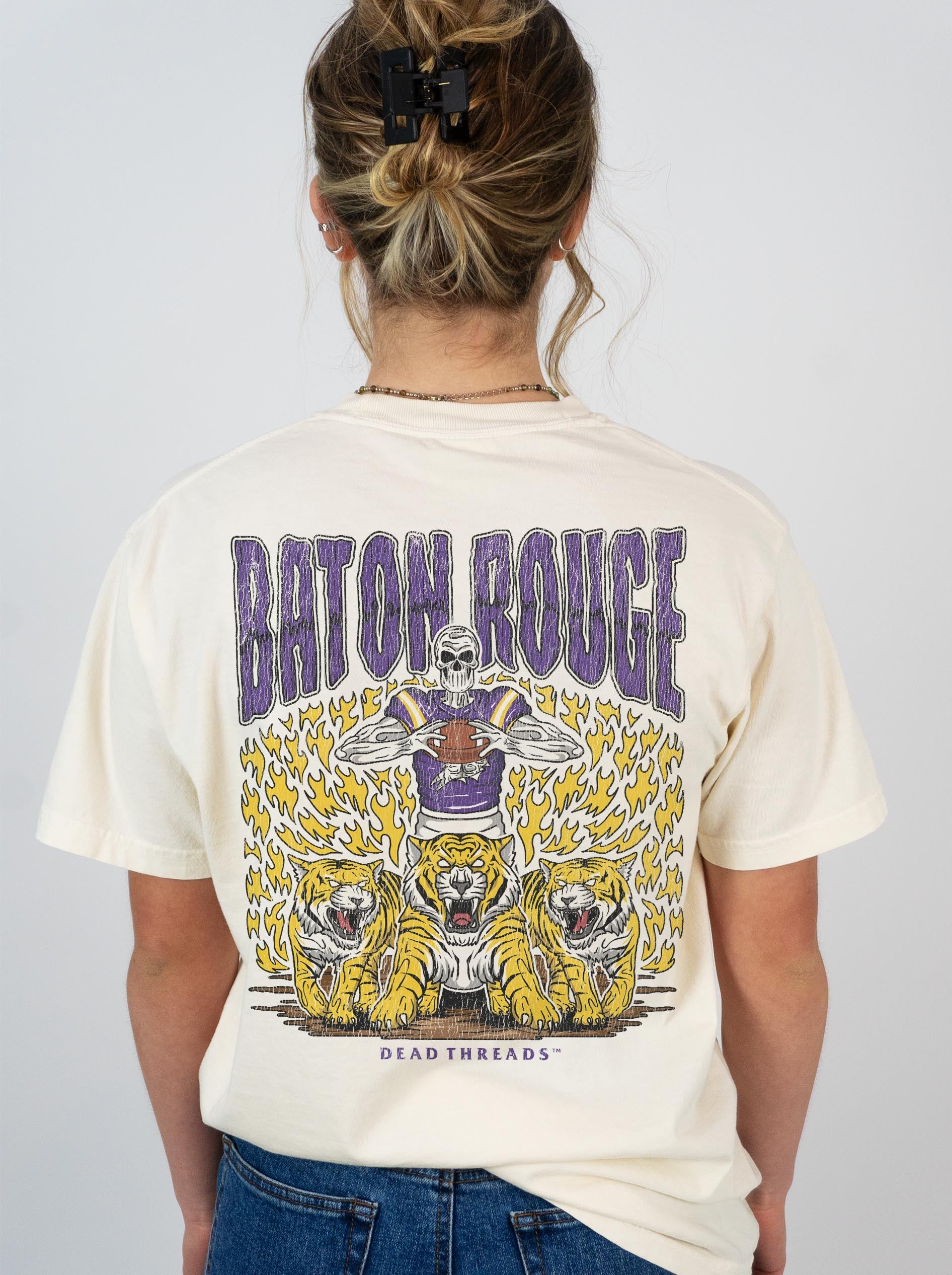 BATON ROUGE FOOTBALL - “DT ESSENTIAL" PREMIUM T - SHIRT – T-Shirt – Dead Threads Apparel