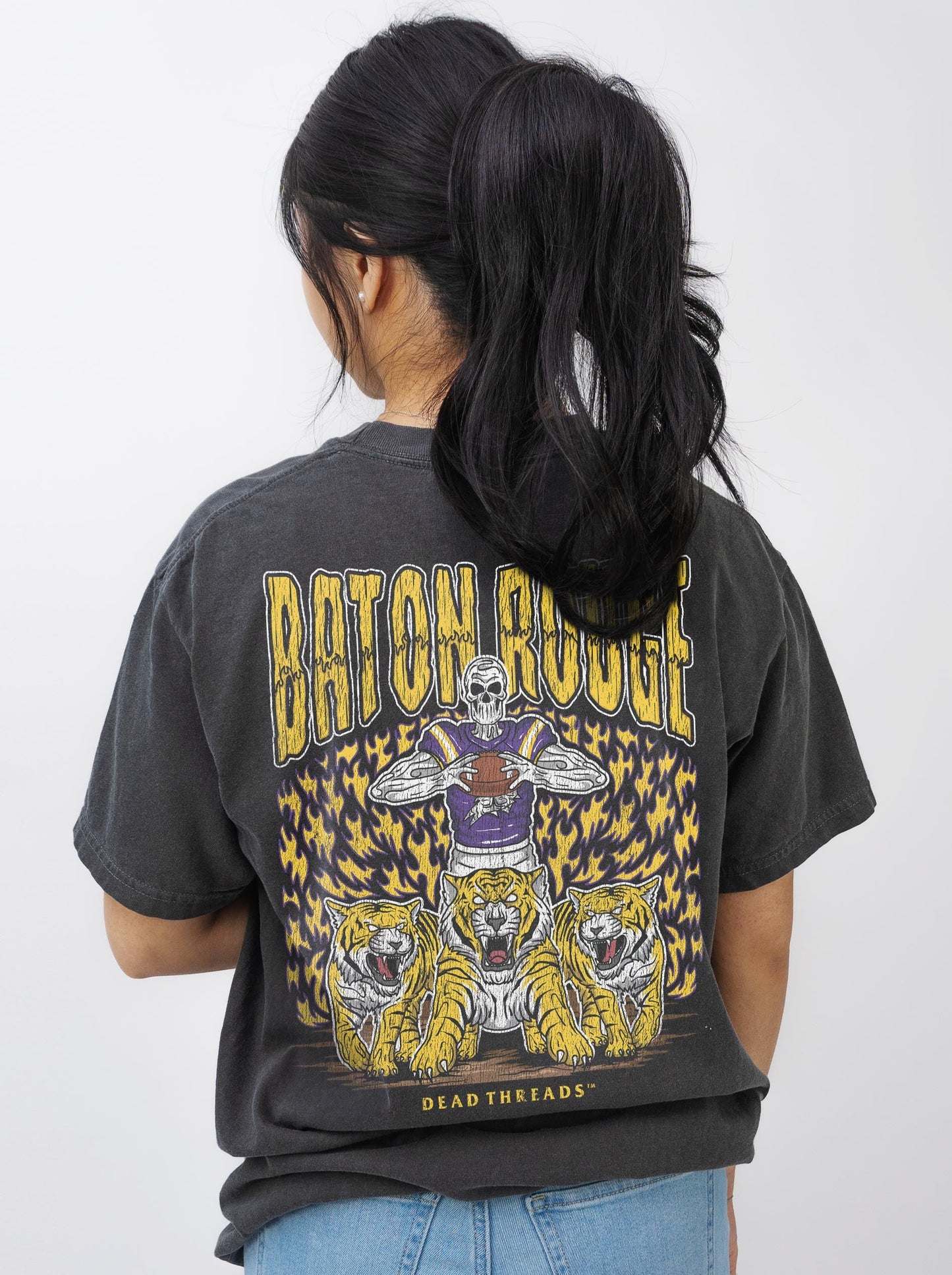 BATON ROUGE FOOTBALL - “DT ESSENTIAL" PREMIUM T - SHIRT – T-Shirt – Dead Threads Apparel