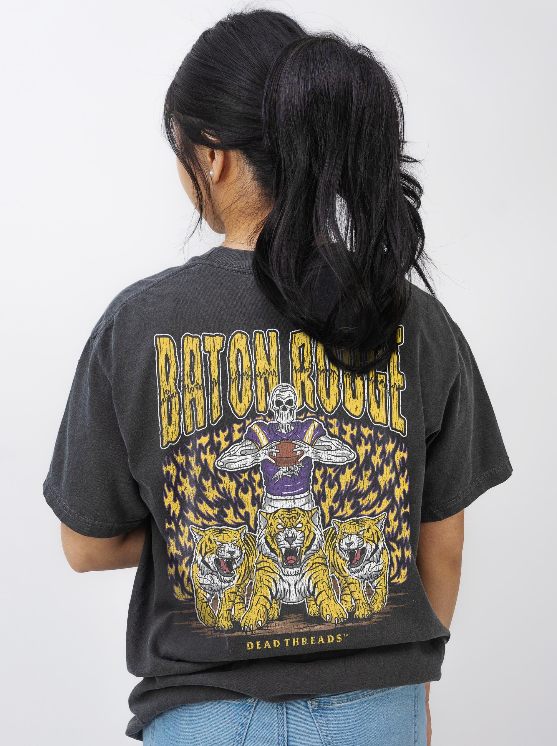 BATON ROUGE FOOTBALL - “DT ESSENTIAL" PREMIUM T - SHIRT – T-Shirt – Dead Threads Apparel