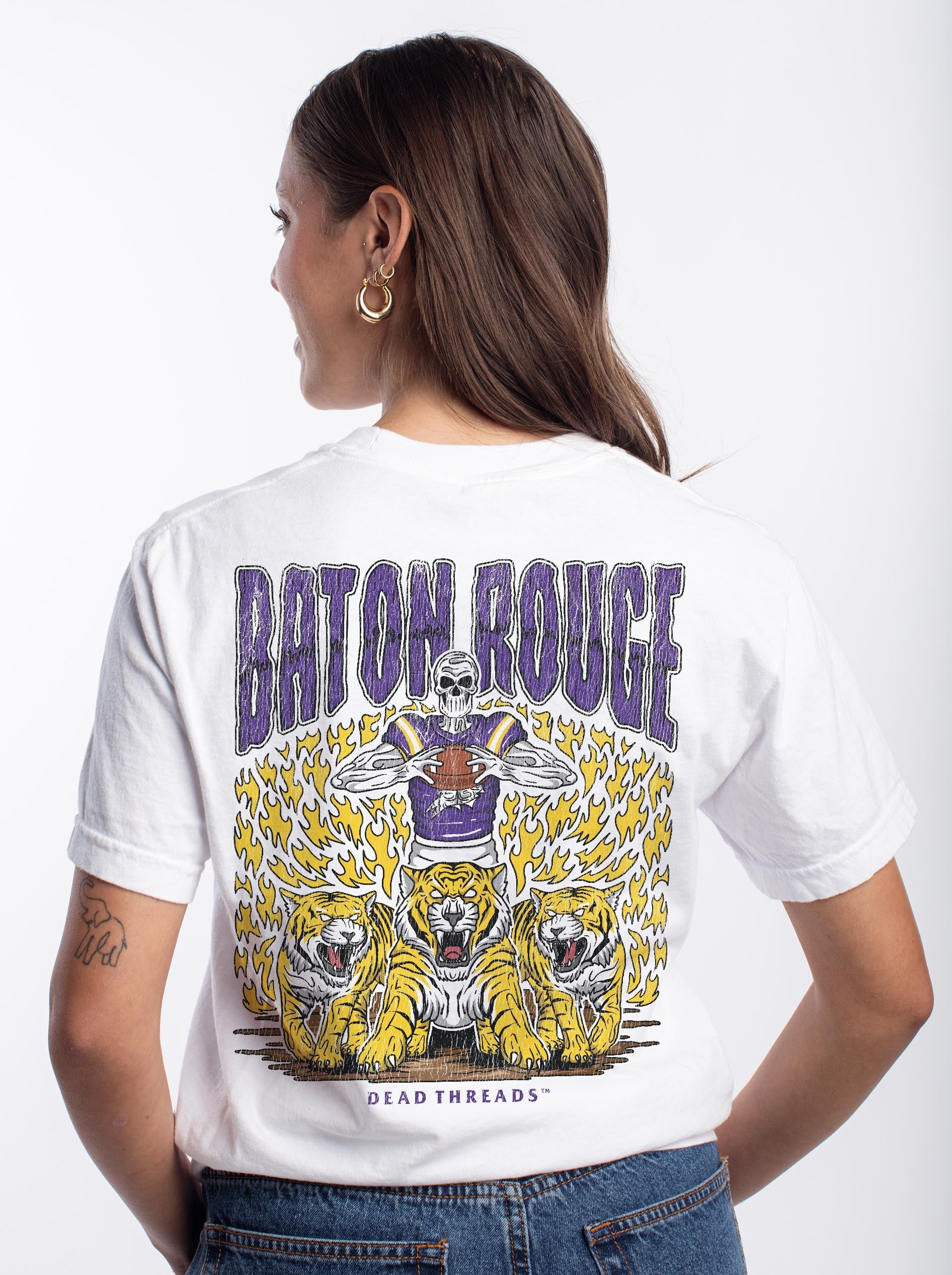 BATON ROUGE FOOTBALL - “DT ESSENTIAL" PREMIUM T - SHIRT – T-Shirt – Dead Threads Apparel