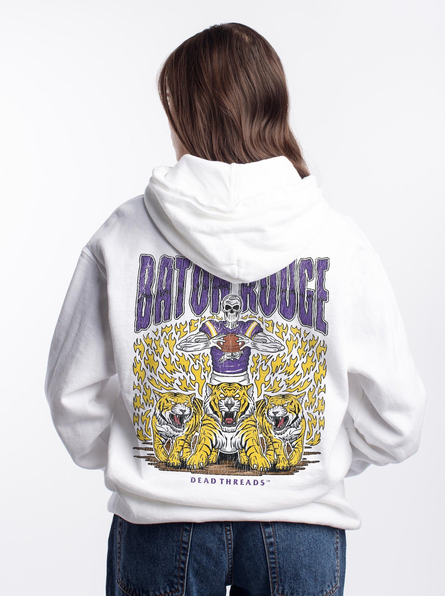BATON ROUGE FOOTBALL - HOODIE – Hoodie – Dead Threads Apparel