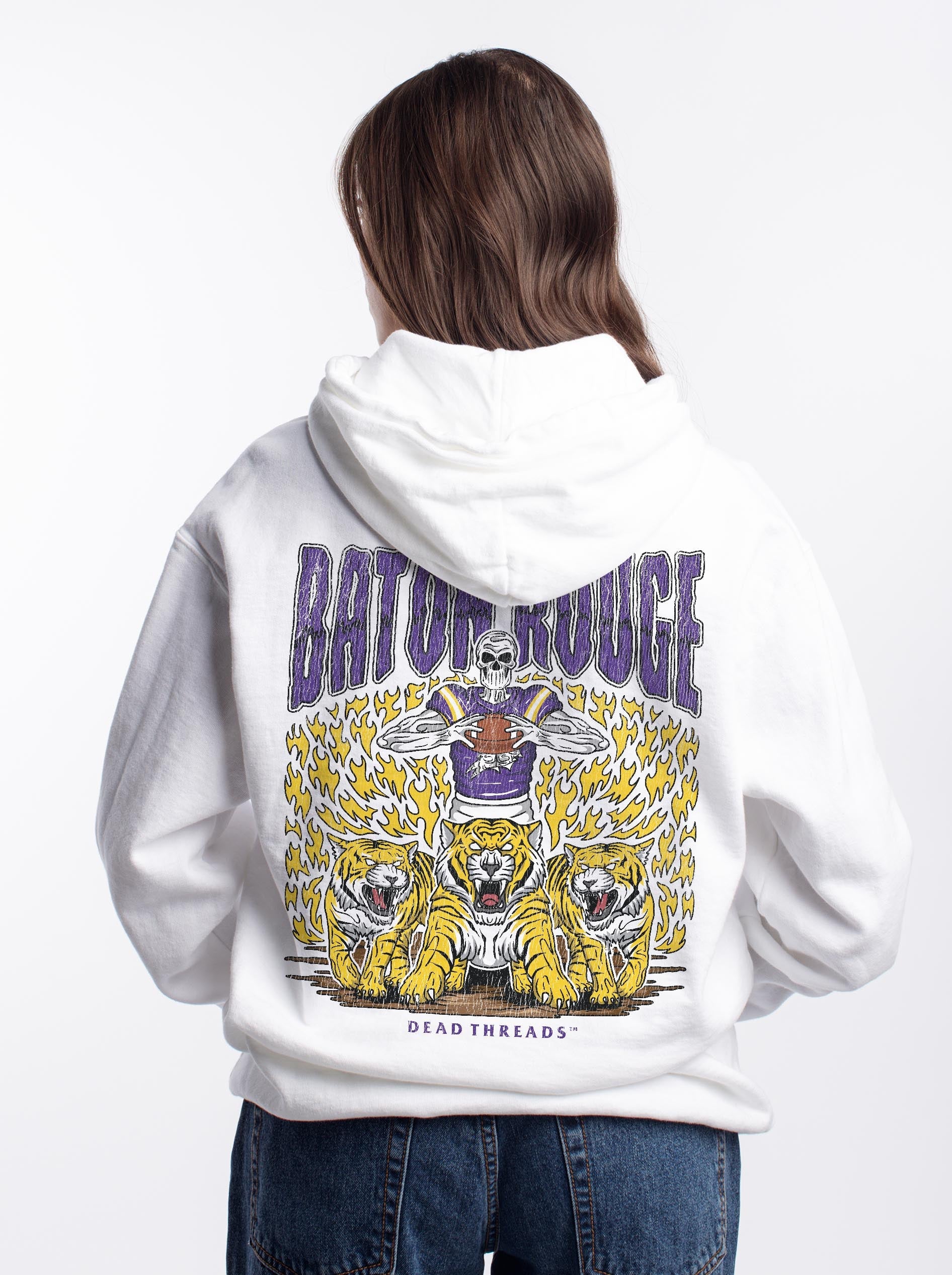BATON ROUGE FOOTBALL - HOODIE – Hoodie – Dead Threads Apparel