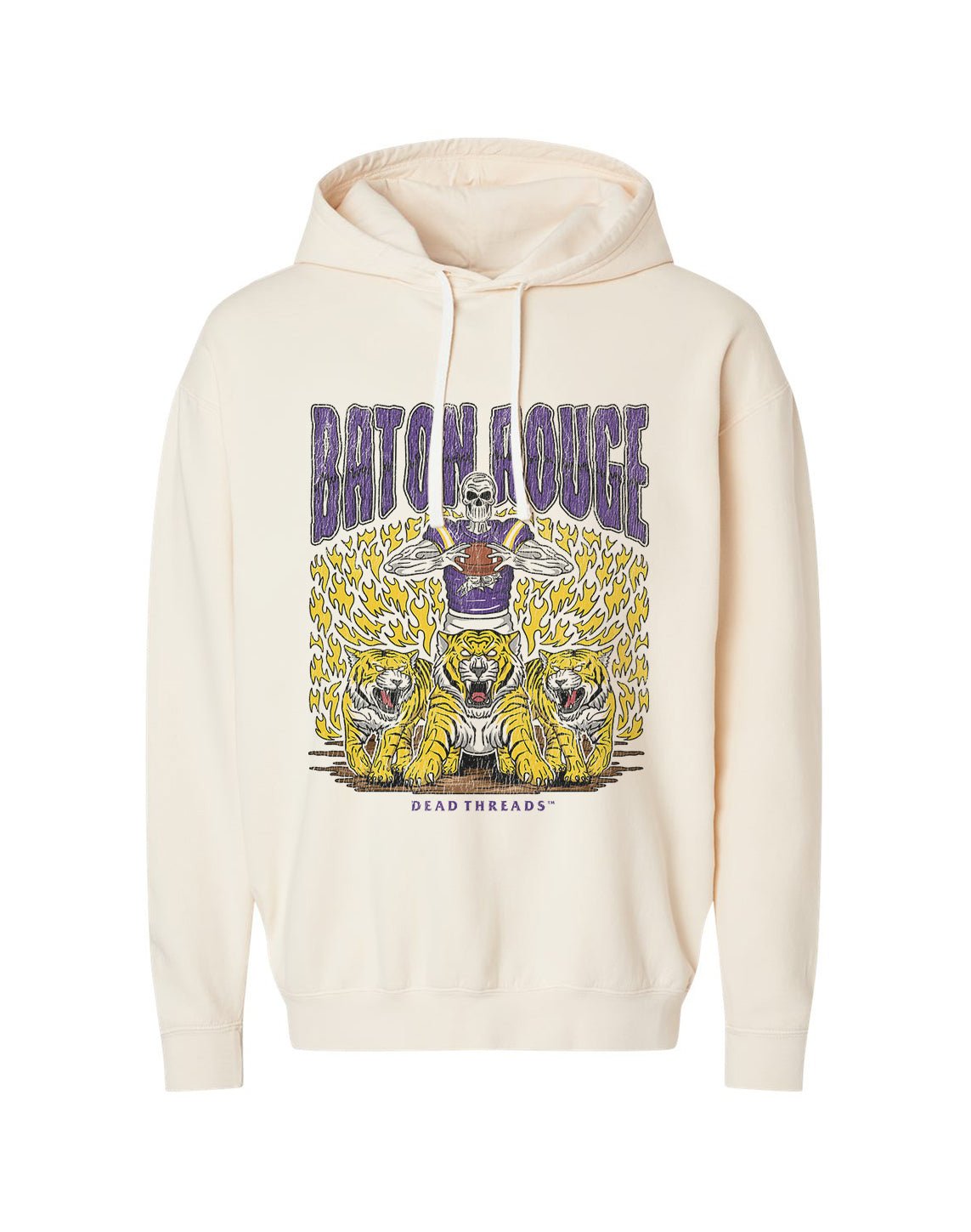BATON ROUGE FOOTBALL - LIGHTWEIGHT HOODIE – Lightweight – Dead Threads Apparel