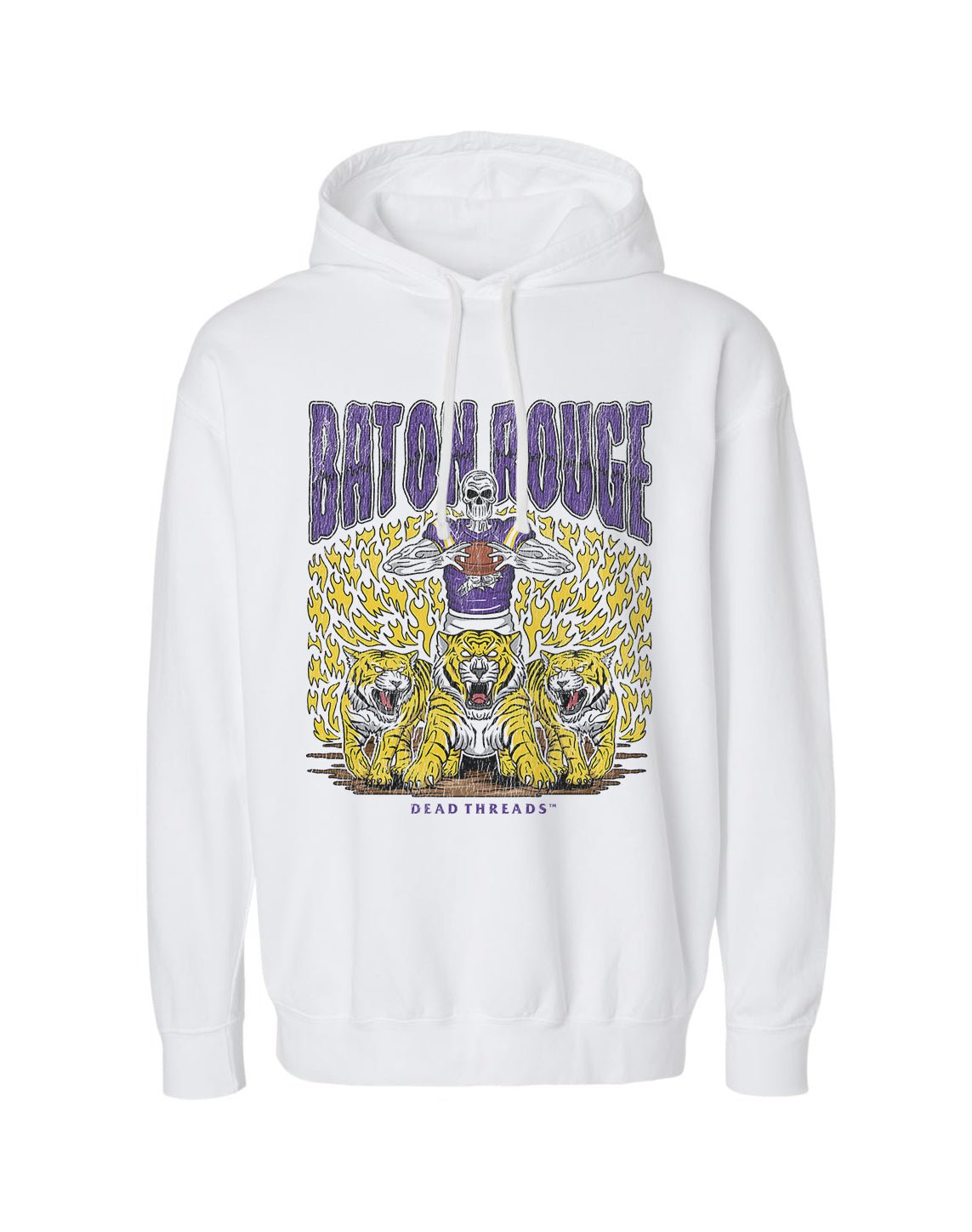 BATON ROUGE FOOTBALL - LIGHTWEIGHT HOODIE – Lightweight – Dead Threads Apparel
