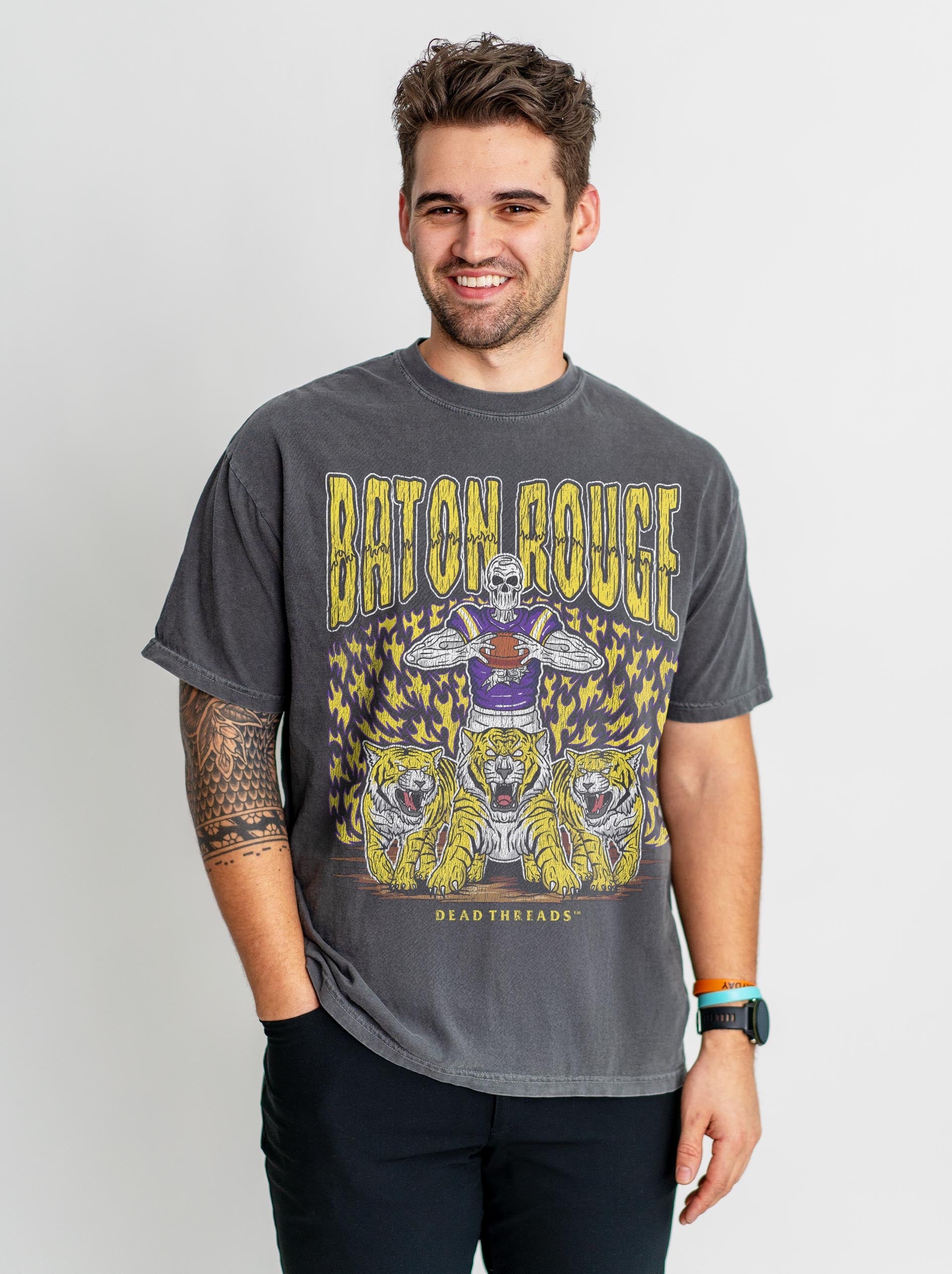 BATON ROUGE FOOTBALL – T-Shirt – Dead Threads Apparel