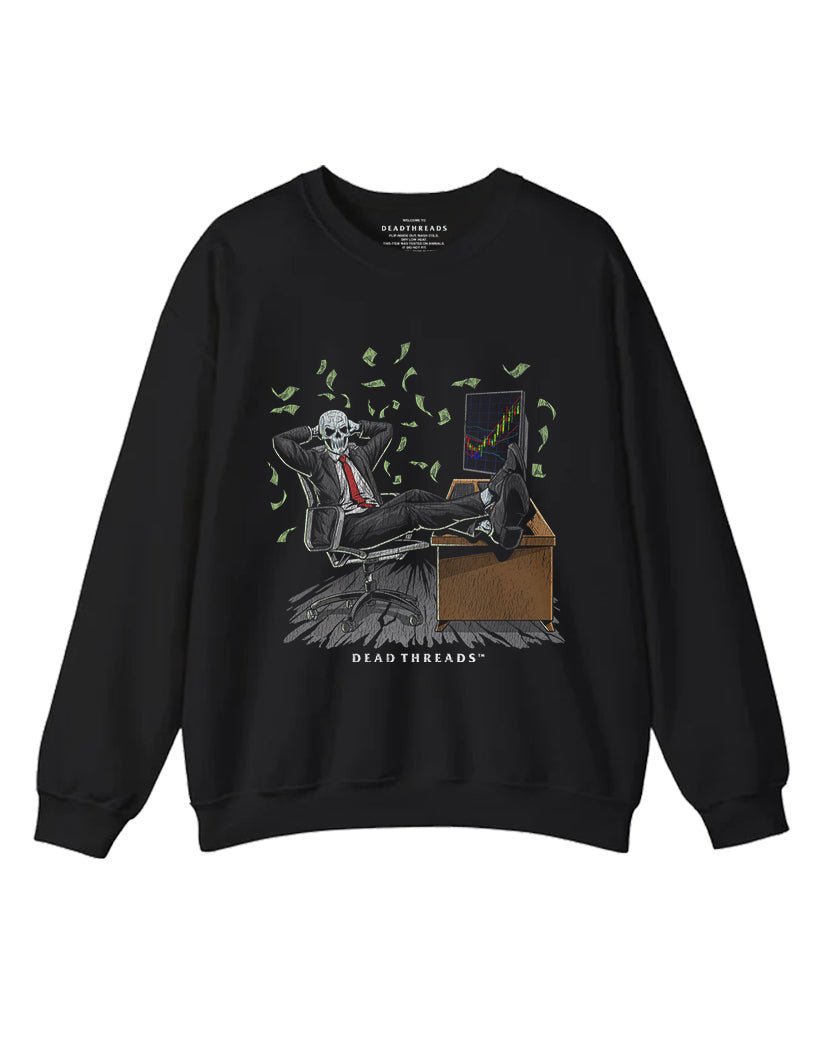 BEARS, BULLS, AND BONES CREWNECK SWEATSHIRT – Sweatshirt – Dead Threads Apparel