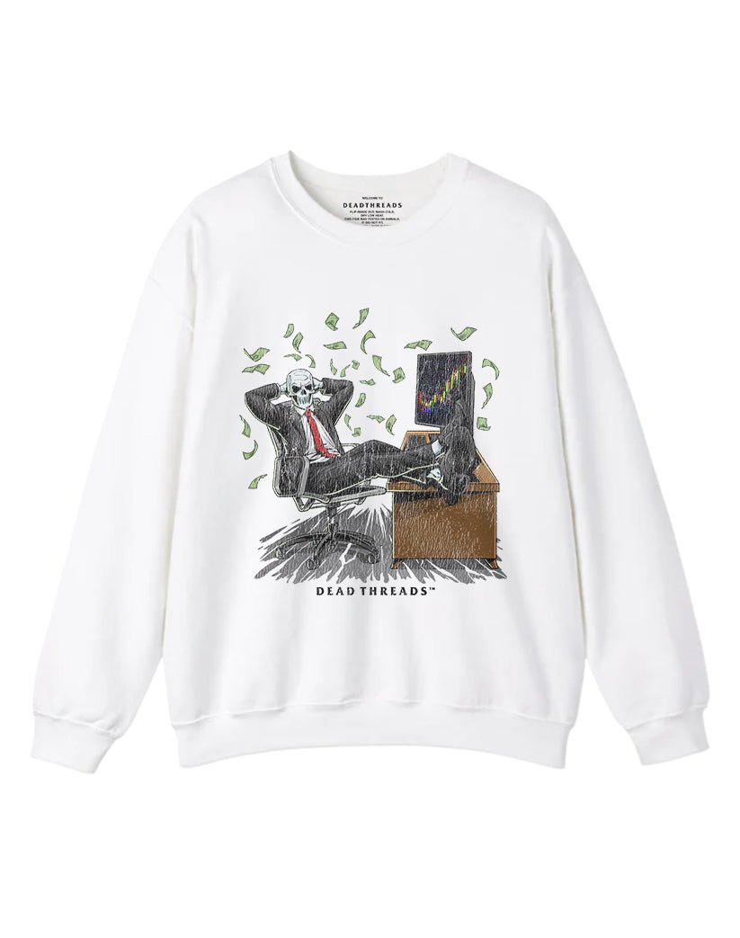 BEARS, BULLS, AND BONES CREWNECK SWEATSHIRT – Sweatshirt – Dead Threads Apparel