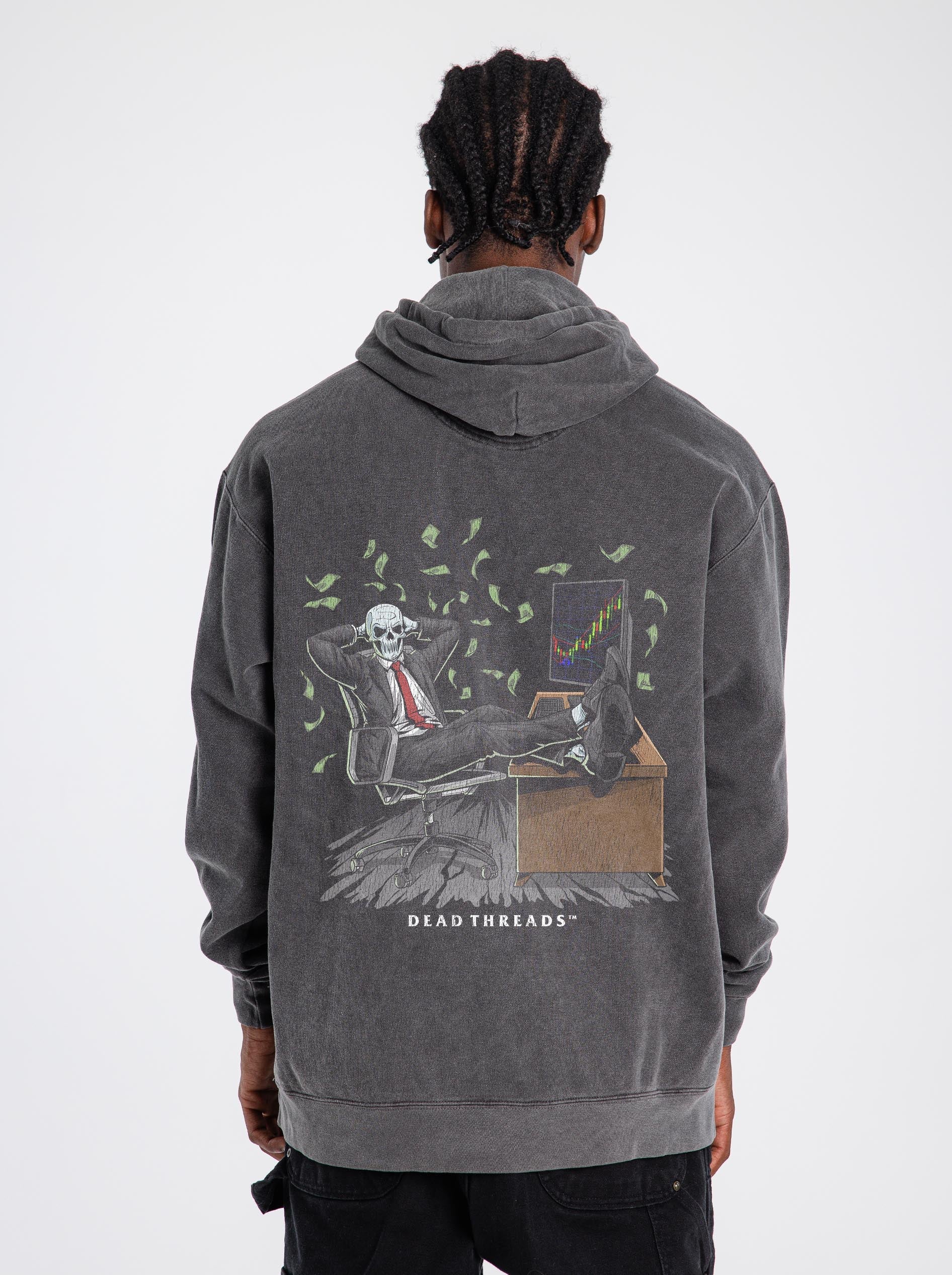 BEARS, BULLS, AND BONES - “DT ESSENTIAL" HOODIE – Hoodie – Dead Threads Apparel