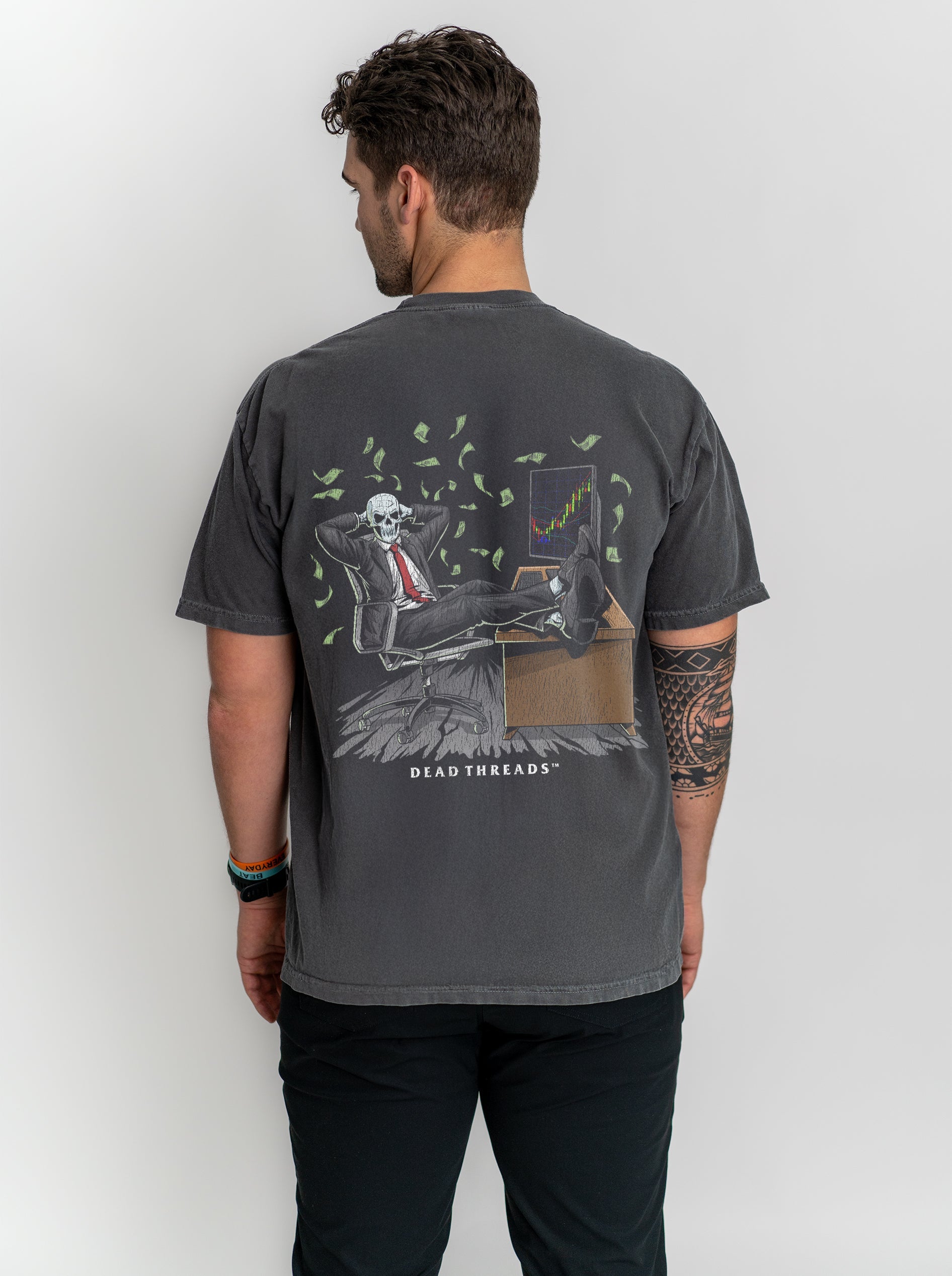 BEARS, BULLS, AND BONES - “DT ESSENTIAL" PREMIUM T - SHIRT – T-Shirt – Dead Threads Apparel
