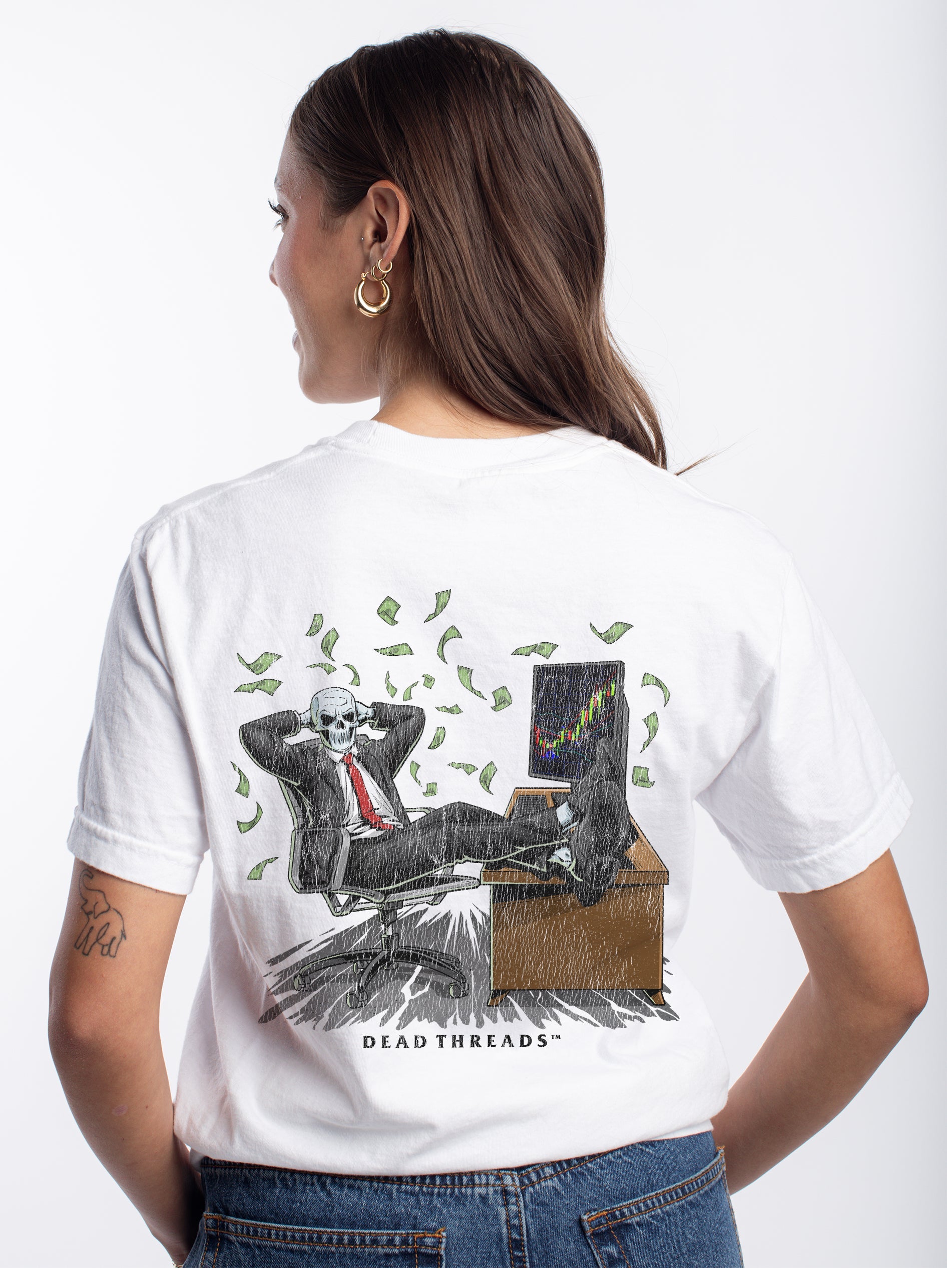 BEARS, BULLS, AND BONES - “DT ESSENTIAL" PREMIUM T - SHIRT – T-Shirt – Dead Threads Apparel