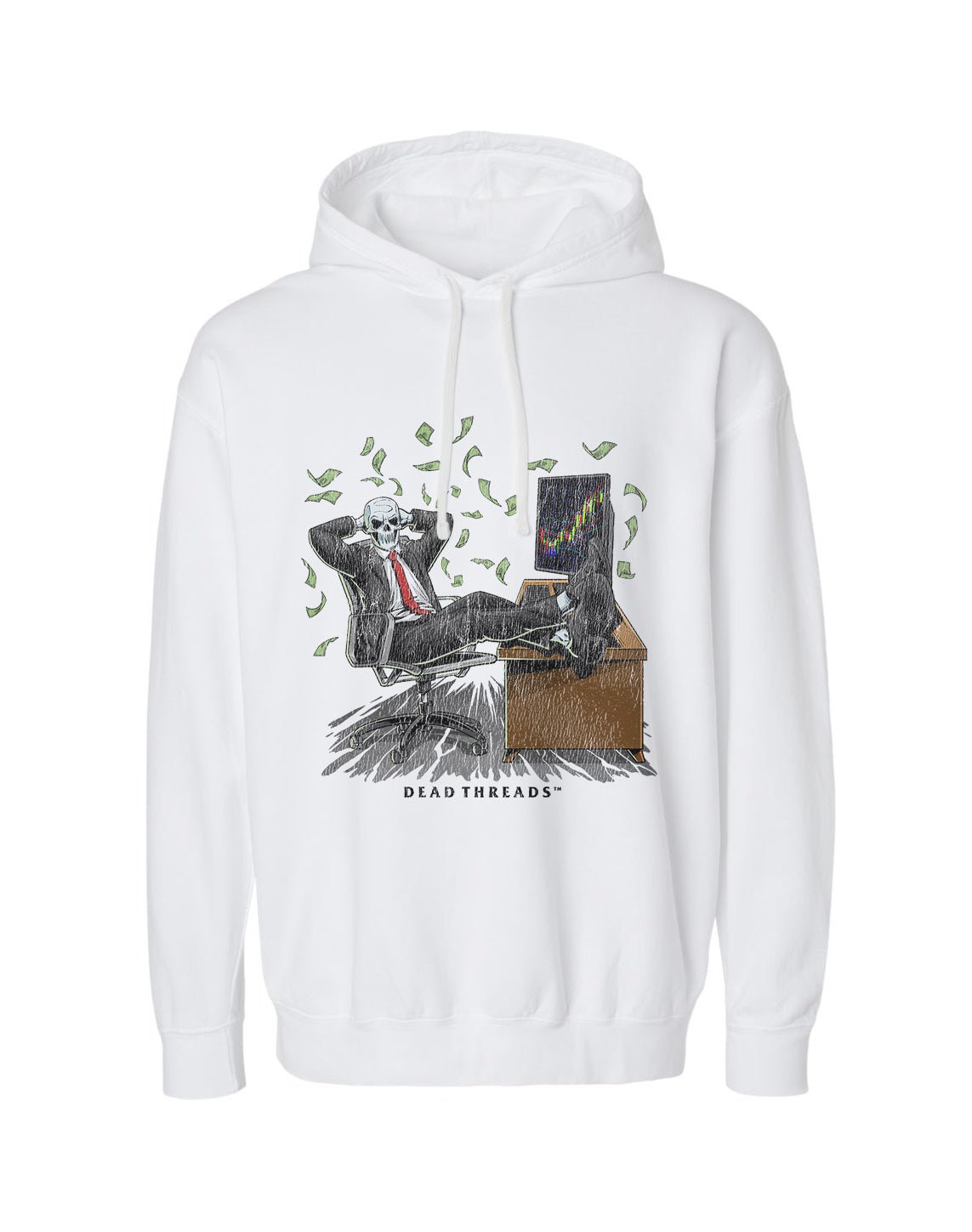 BEARS, BULLS, AND BONES - LIGHTWEIGHT HOODIE – Lightweight – Dead Threads Apparel