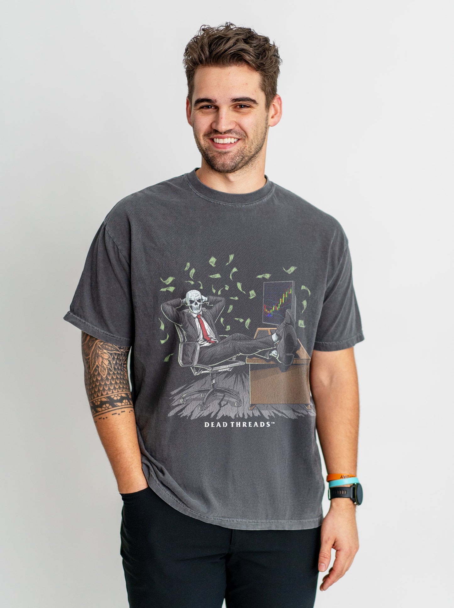 BEARS, BULLS, AND BONES – T-Shirt – Dead Threads Apparel