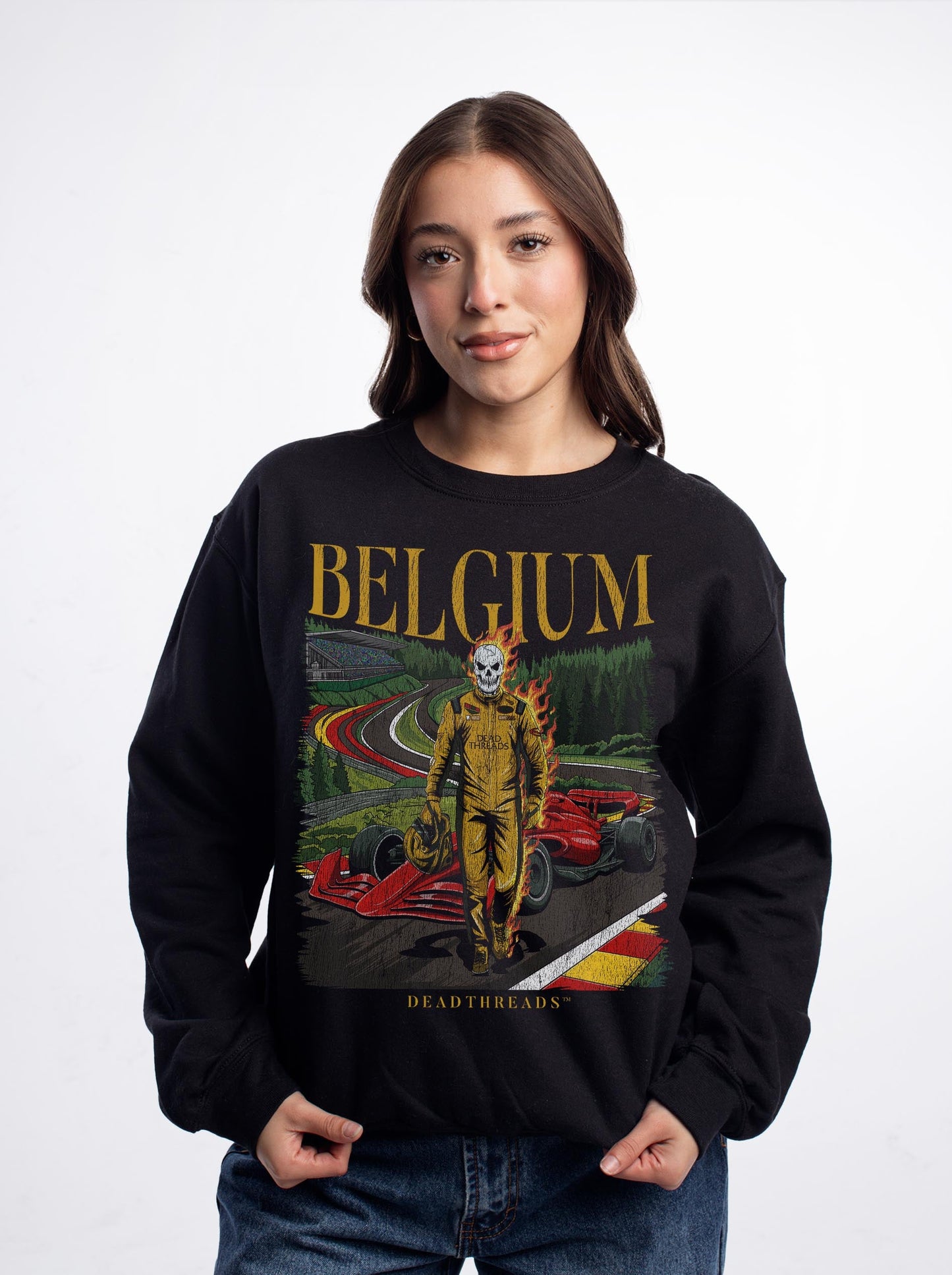 BELGIUM - CREWNECK SWEATSHIRT – Sweatshirt – Dead Threads Apparel