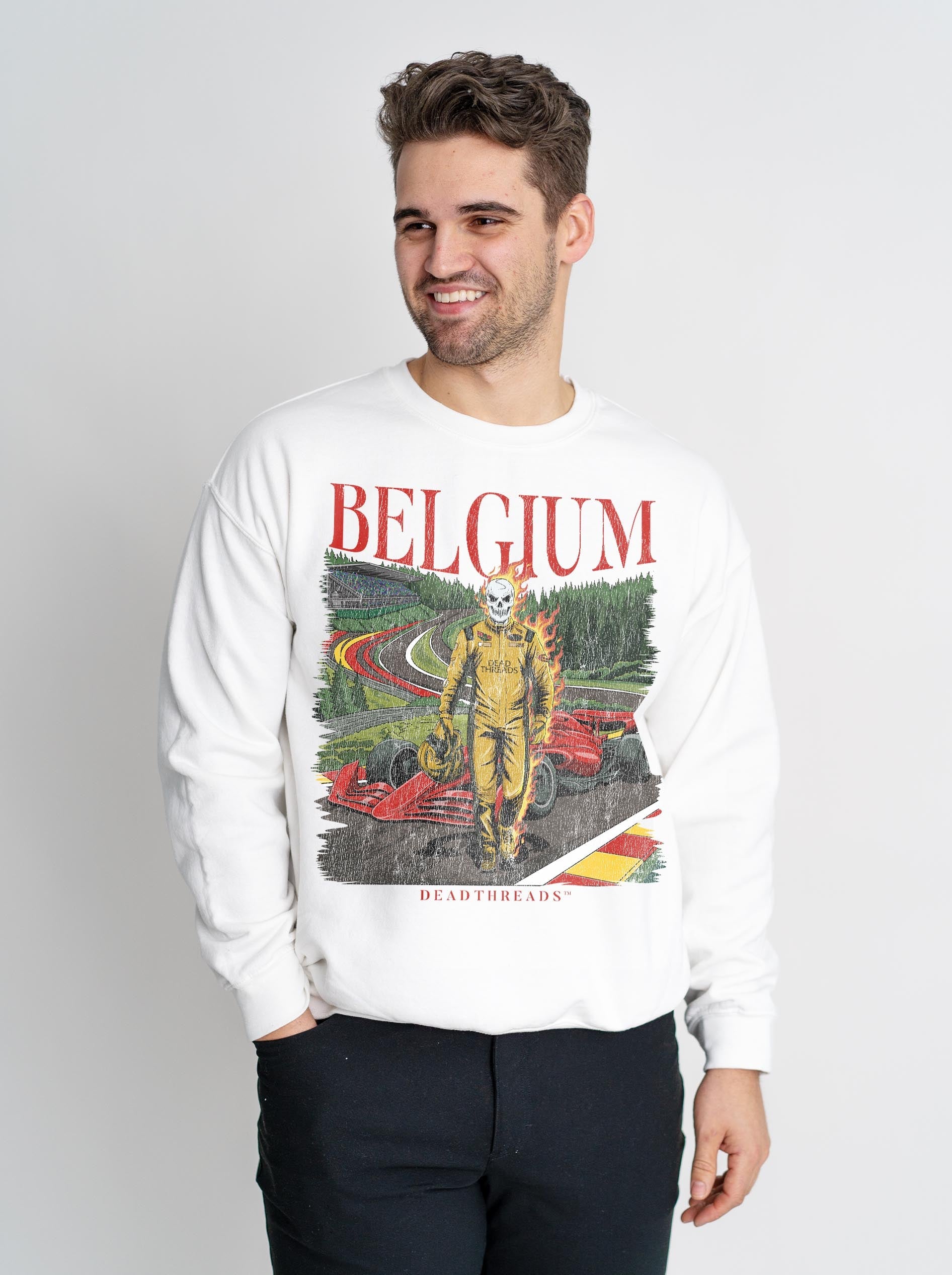 BELGIUM - CREWNECK SWEATSHIRT – Sweatshirt – Dead Threads Apparel