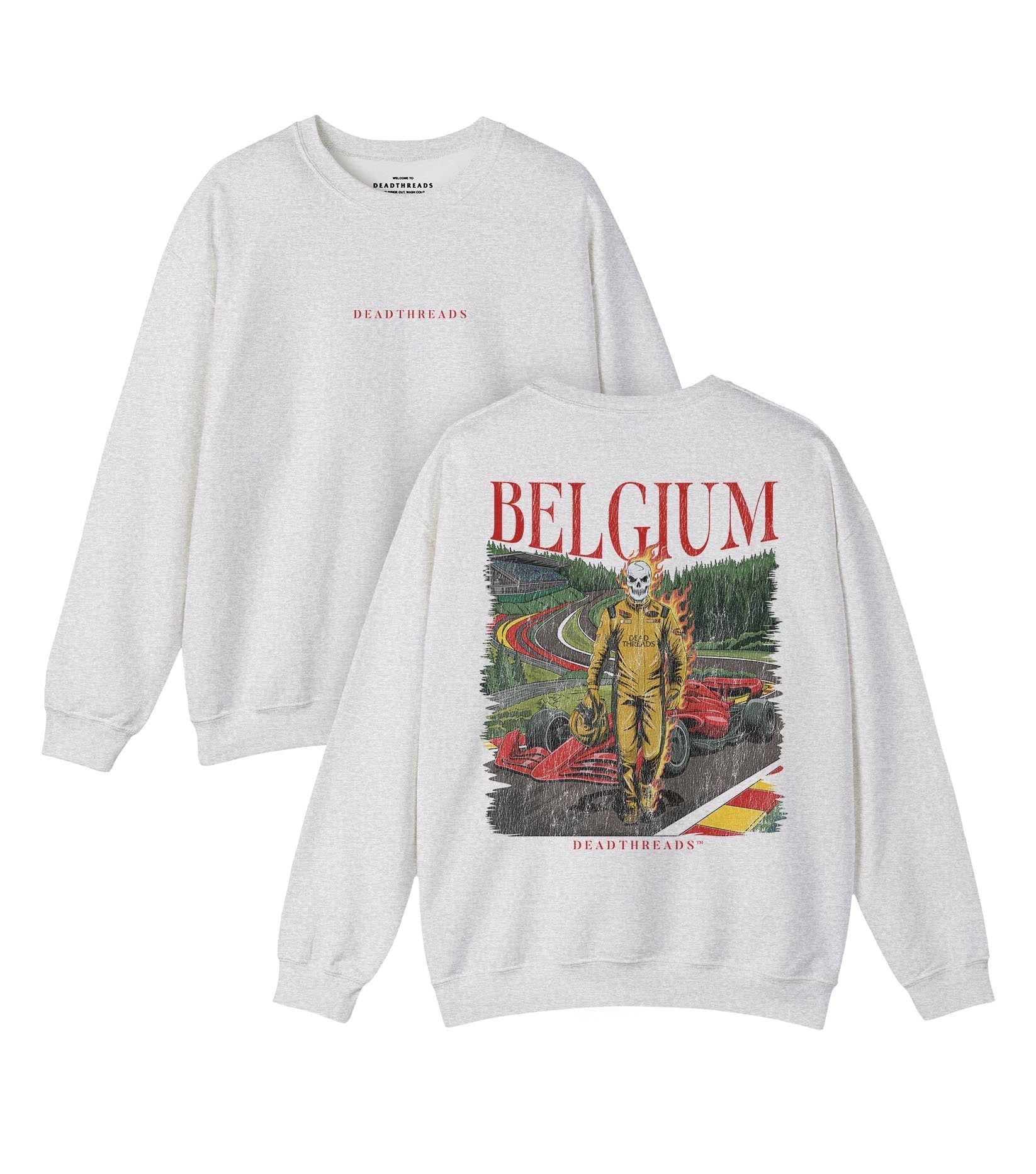 BELGIUM - “DT ESSENTIAL" CREWNECK SWEATSHIRT – Sweatshirt – Dead Threads Apparel
