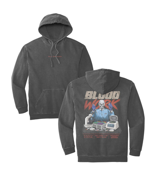 BLOOD WORK - “DT ESSENTIAL" HOODIE – Hoodie – Dead Threads Apparel